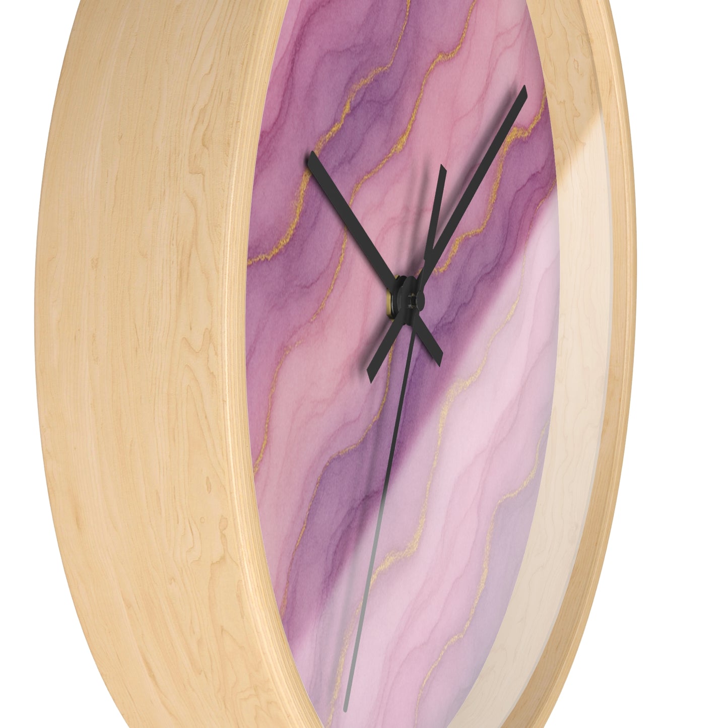 Marbled Flow Wall Clock – Rosecurrent