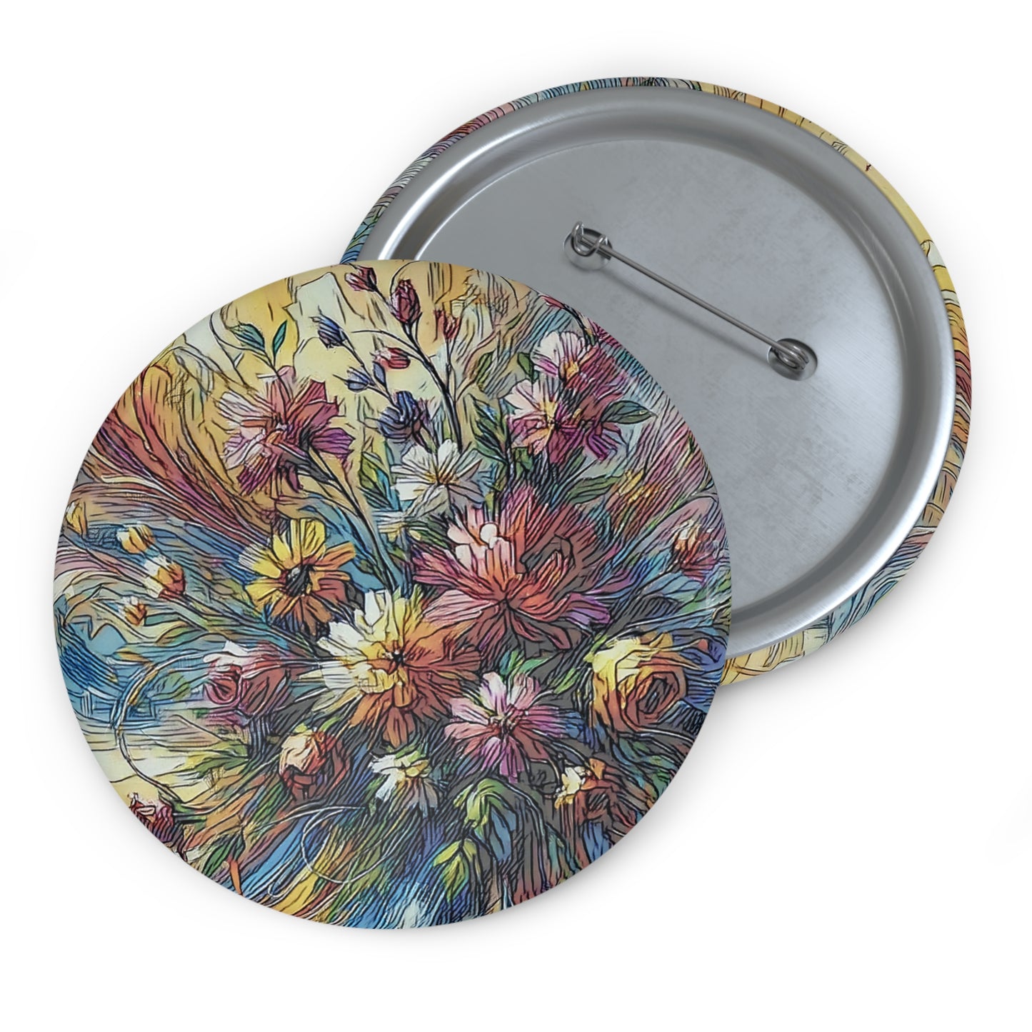 Custom Pin Buttons