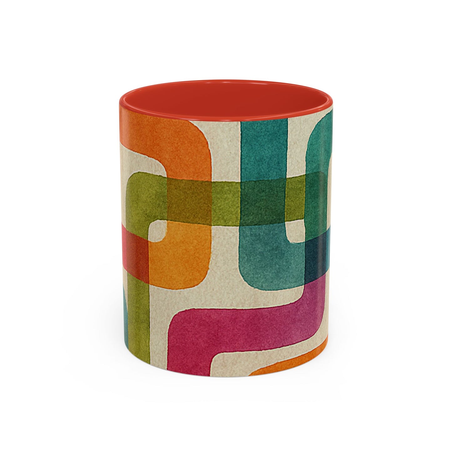 Retro Color Curves Coffee Mug
