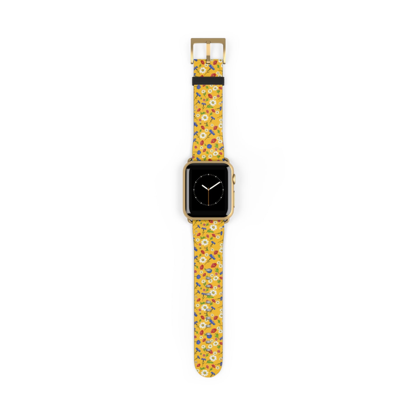 Floral Pattern Watch Band