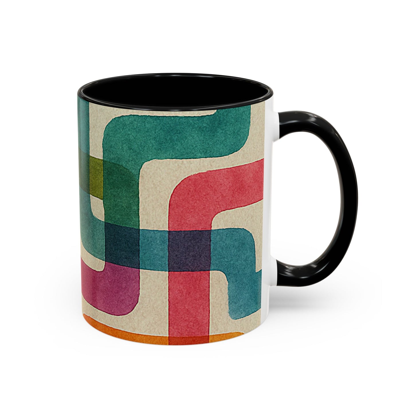 Retro Color Curves Coffee Mug