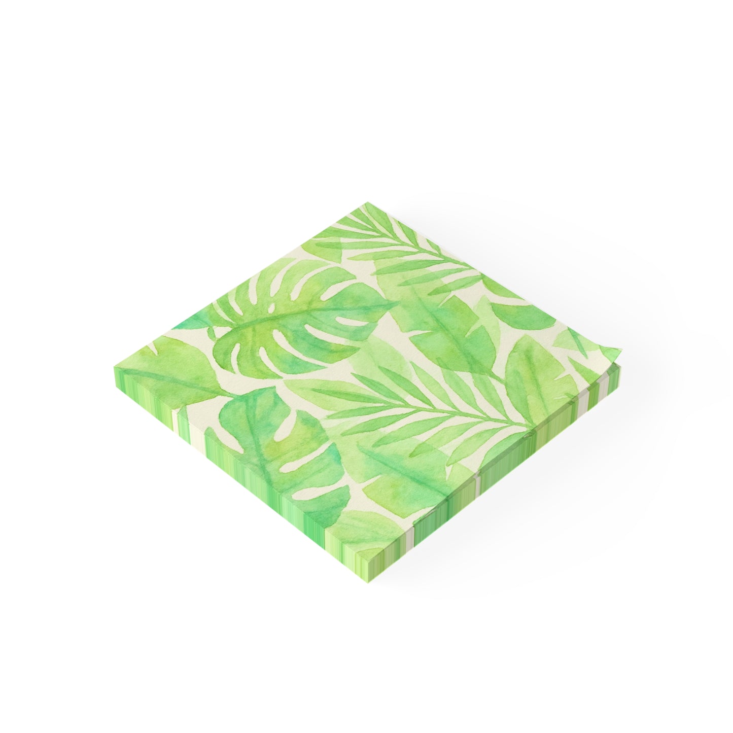 Tropical Leaf Post-it® Note Pads - Eco-Friendly Stationery for Nature Lovers