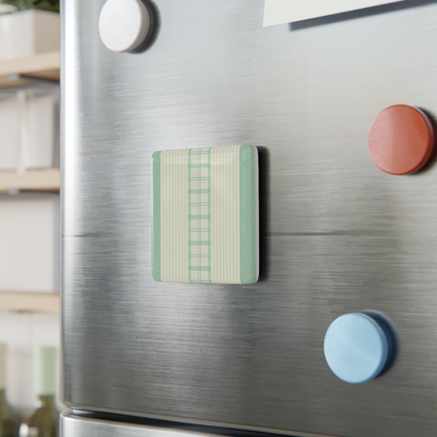 Porcelain Square Magnet -