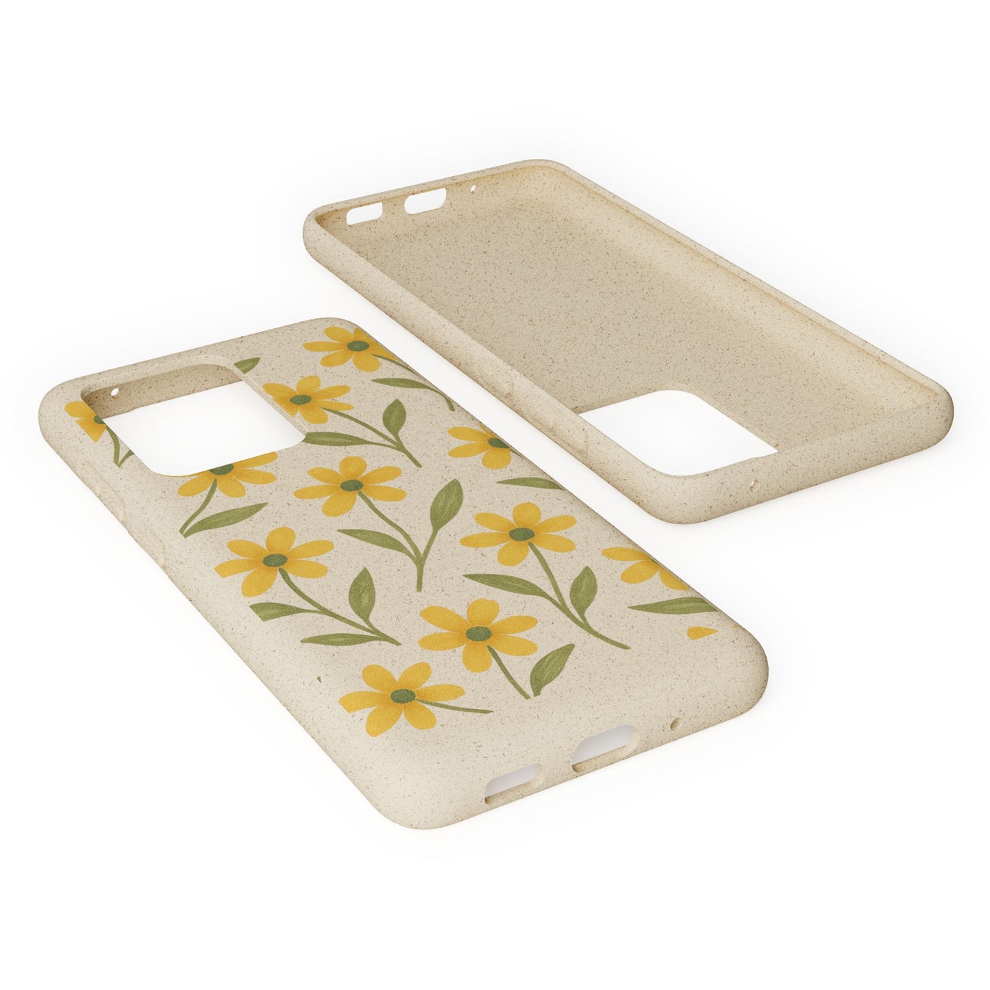 Meadow Bloom Biodegradable Phone Case - Marigold
