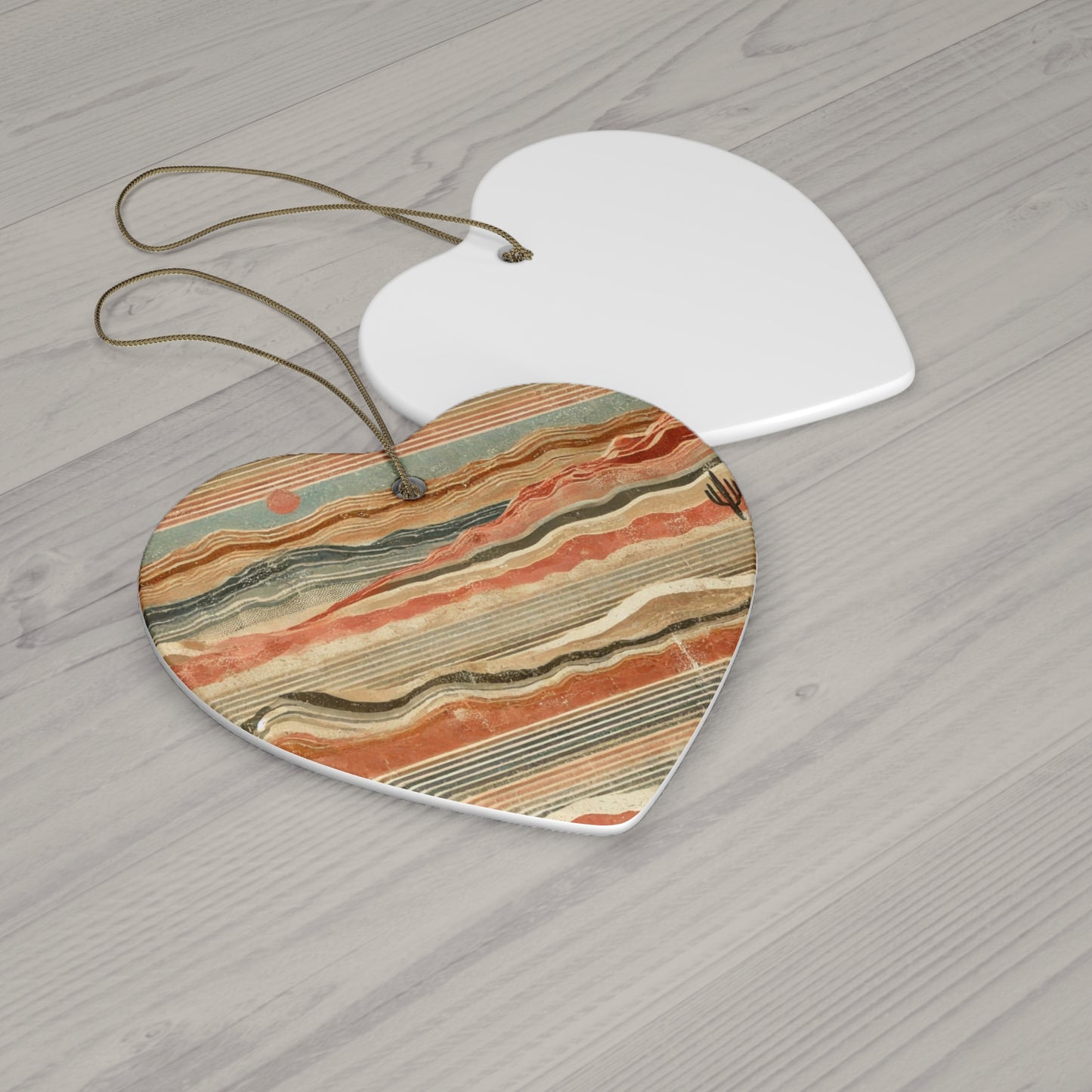 Ceramic Ornament desert theme