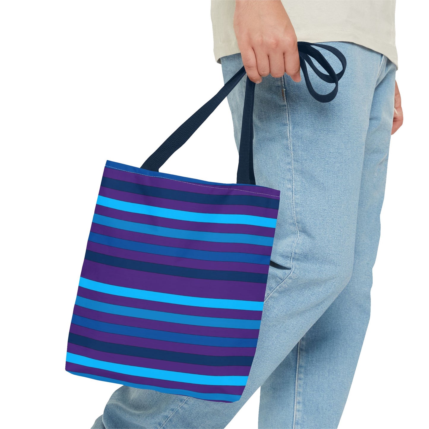 Purple/Blue Tote Bag