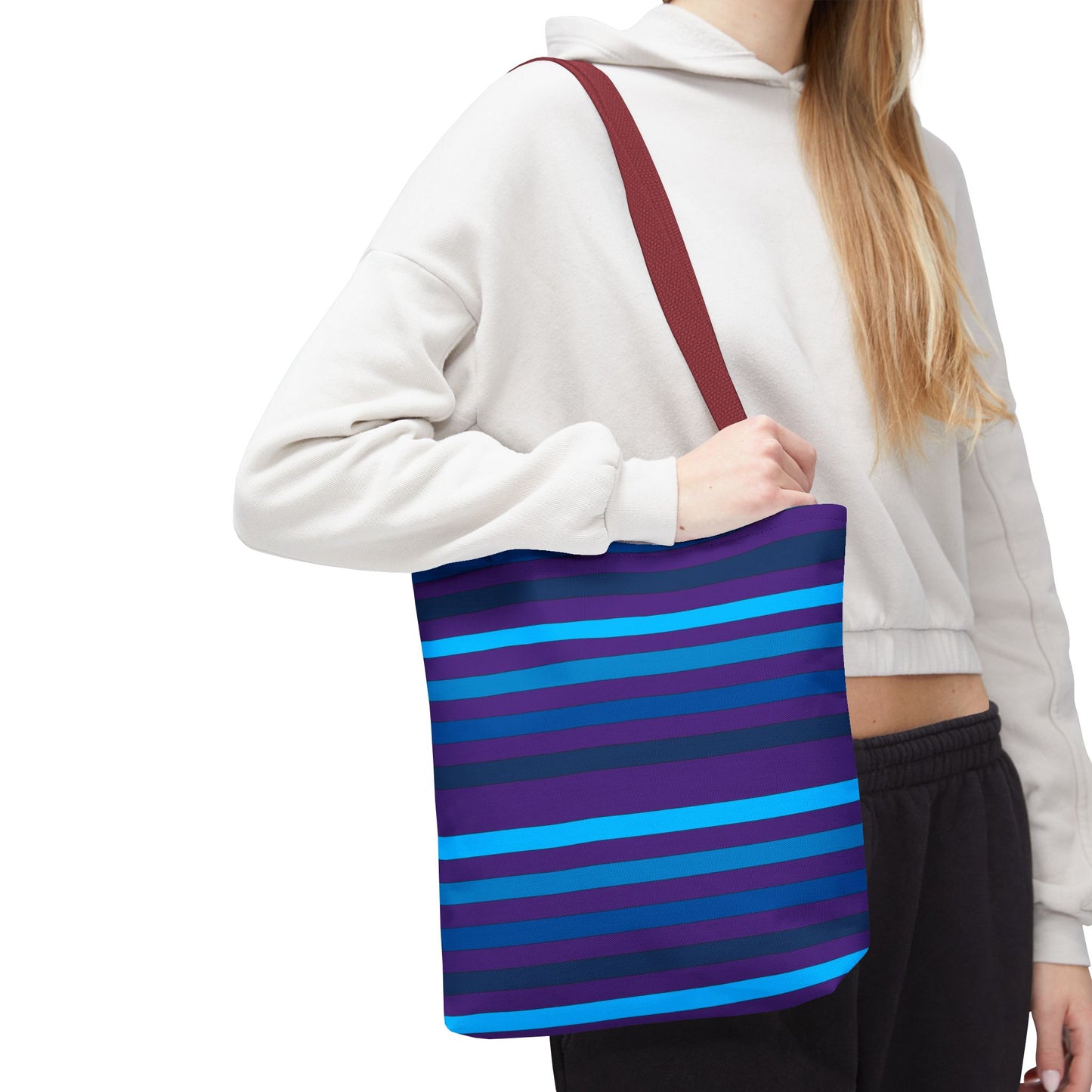 Purple/Blue Tote Bag