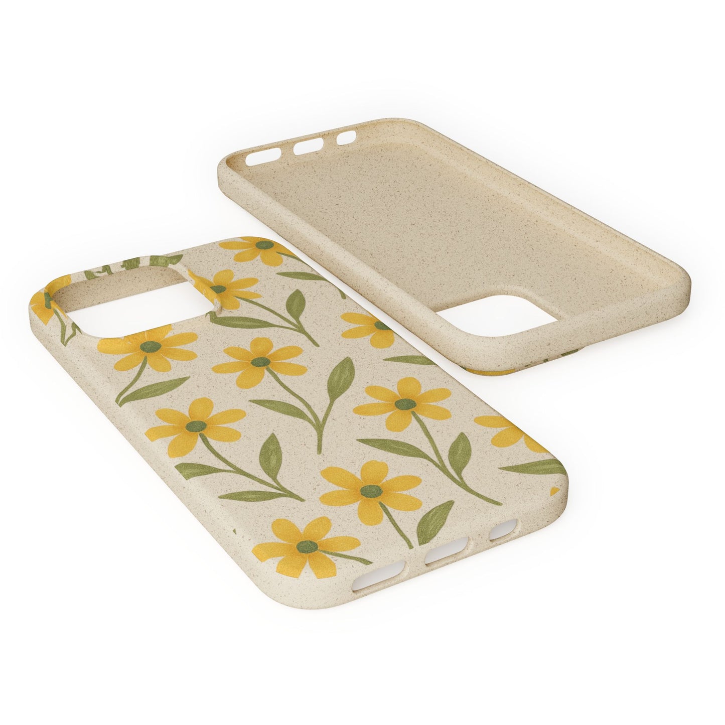 Meadow Bloom Biodegradable Phone Case - Marigold