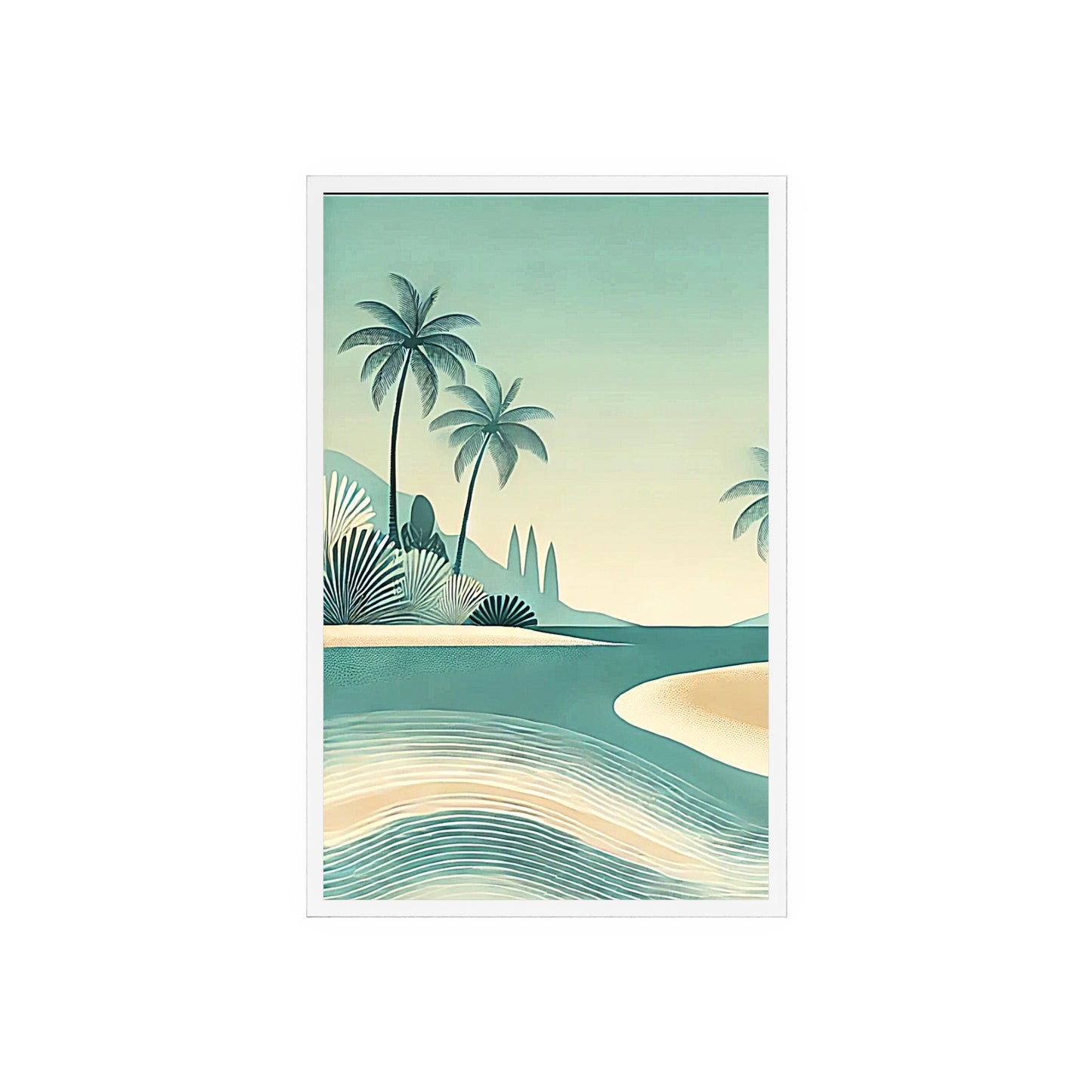 Acrylic Sign with Wooden Stand