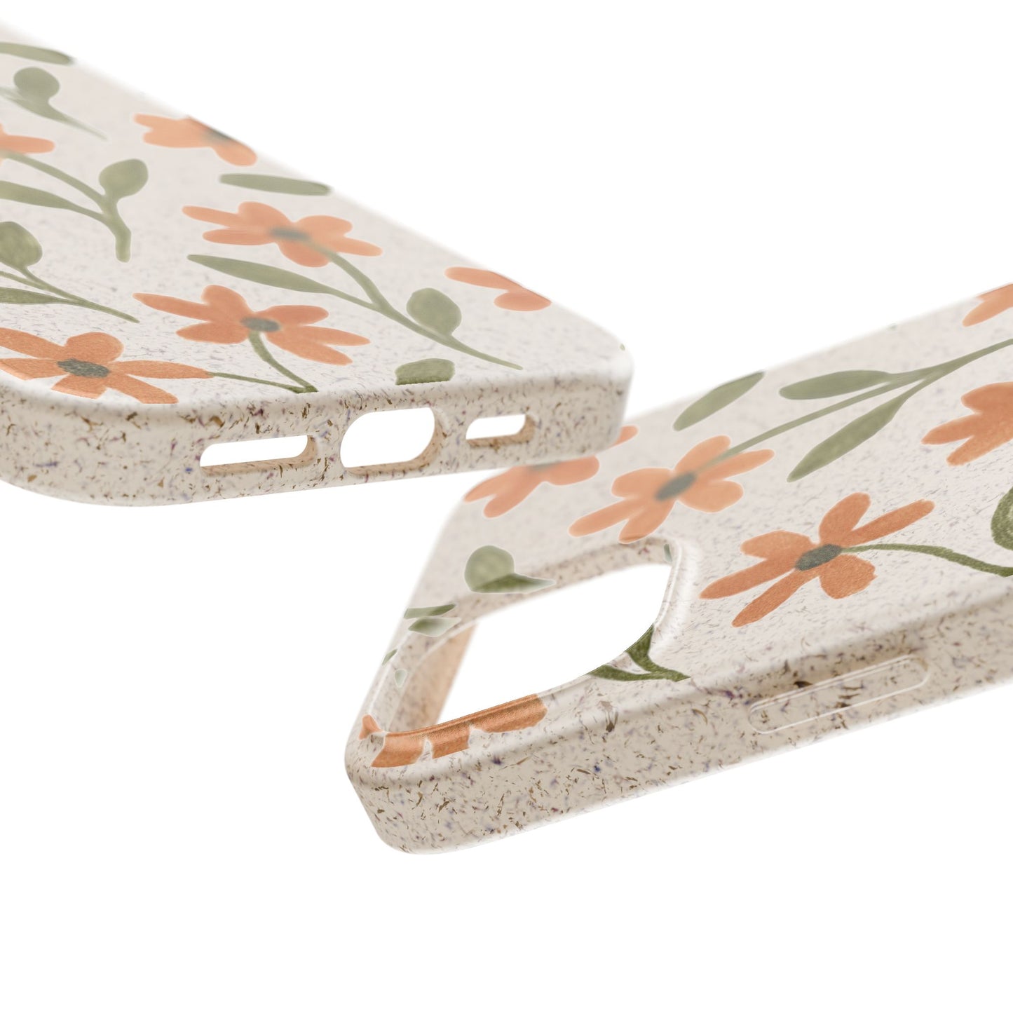 Floral Phone Case - Biodegradable Protective Cover