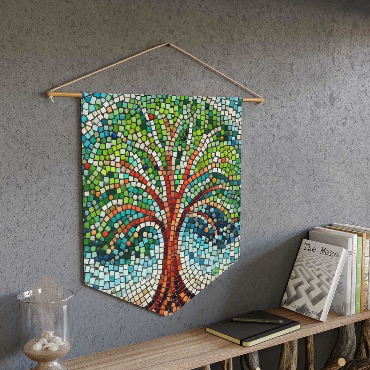 Mosaic Tree Pennant