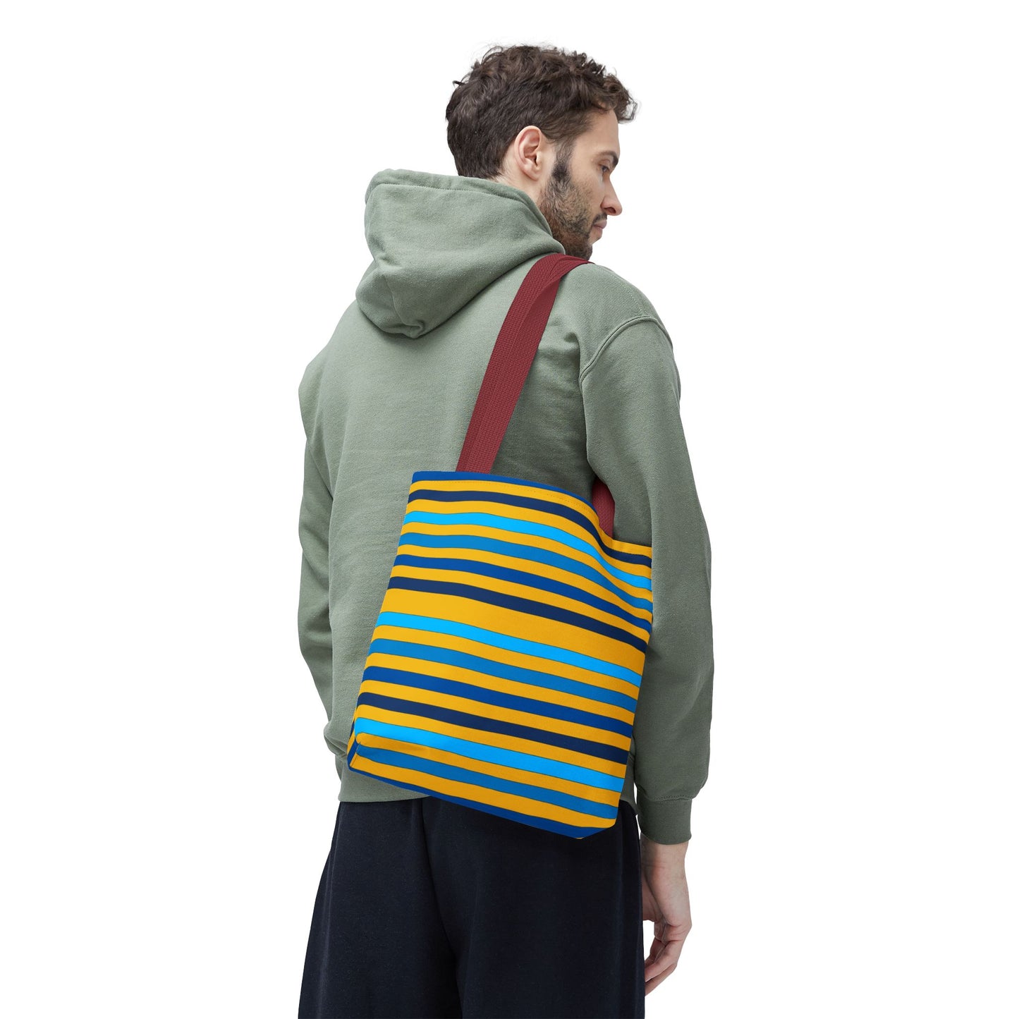 Yellow/Blue Tote Bag