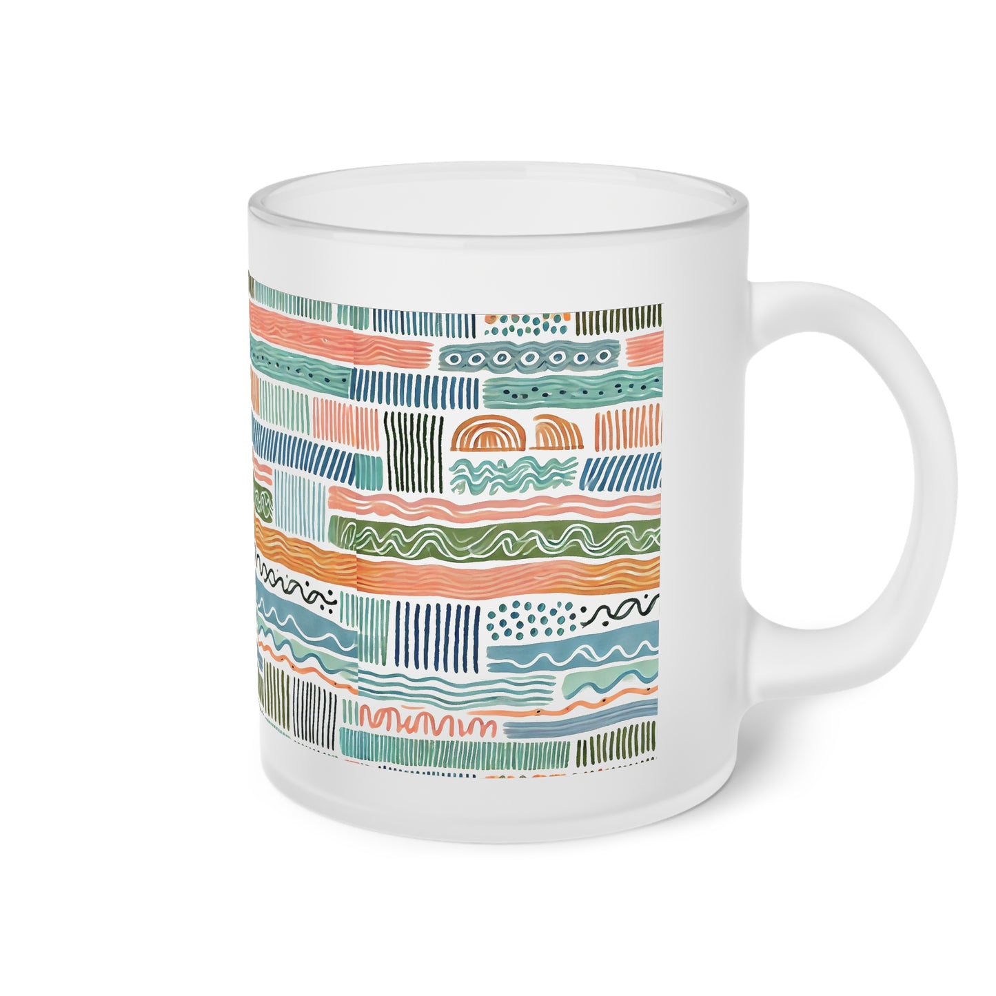 Frosted Glass Mug
