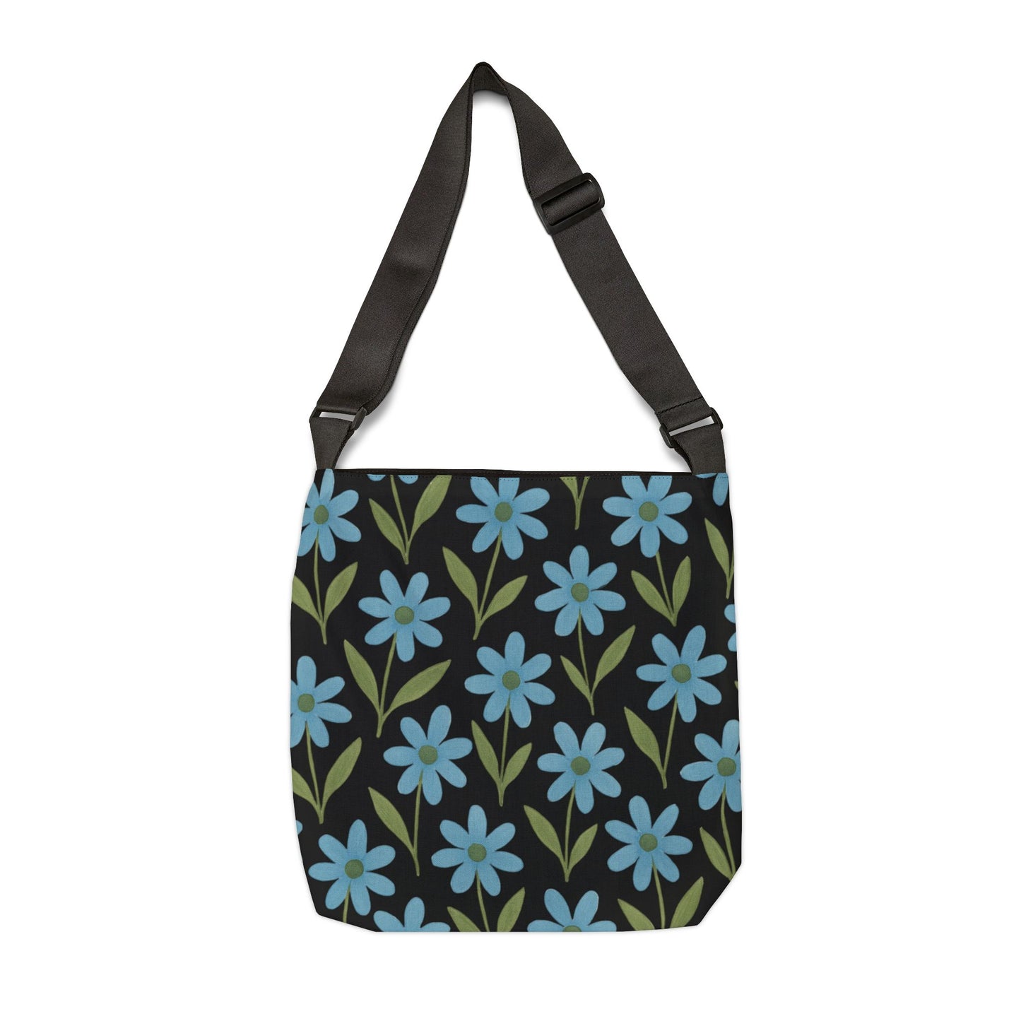 Meadow Bloom - Adjustable Tote Bag - Bluebell