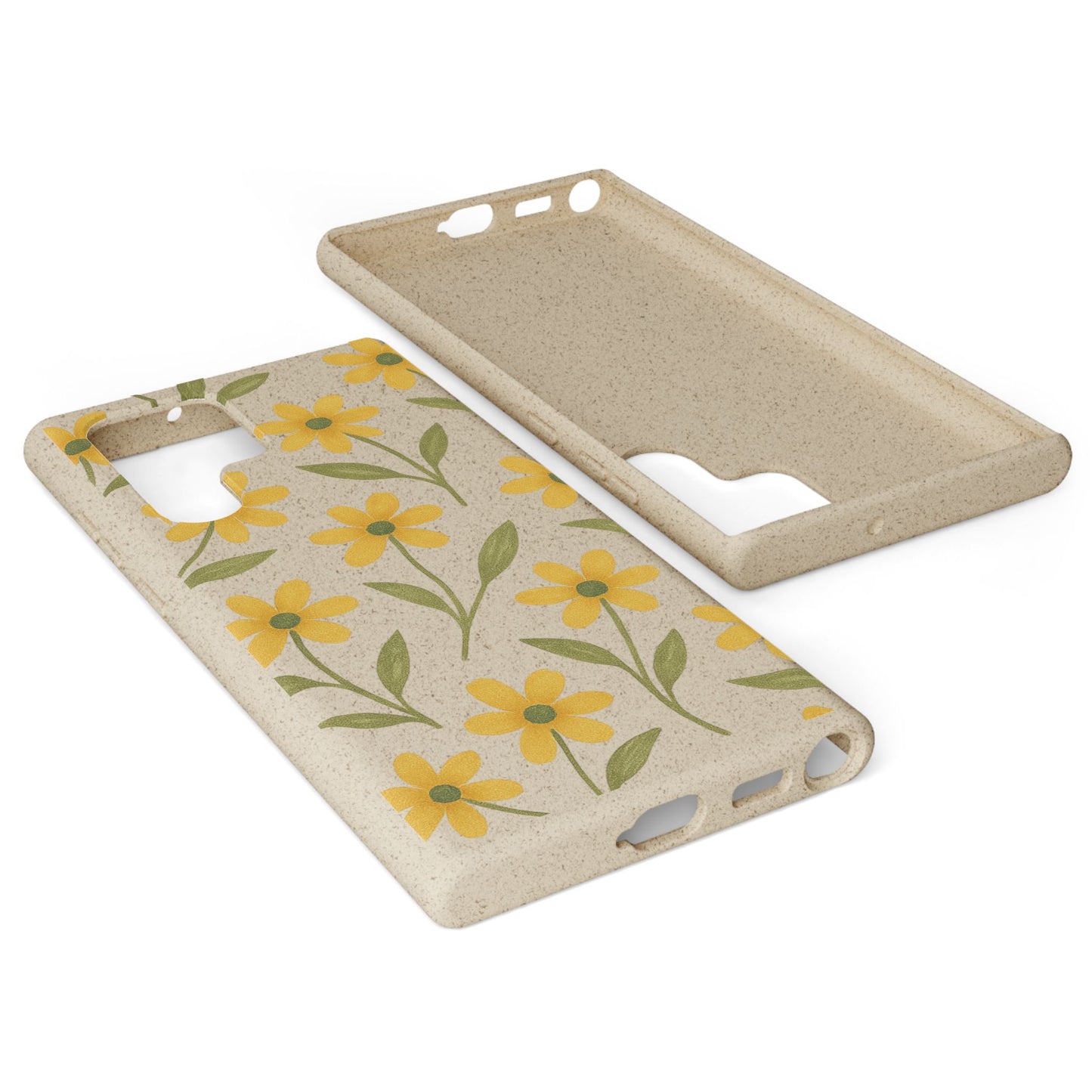 Meadow Bloom Biodegradable Phone Case - Marigold