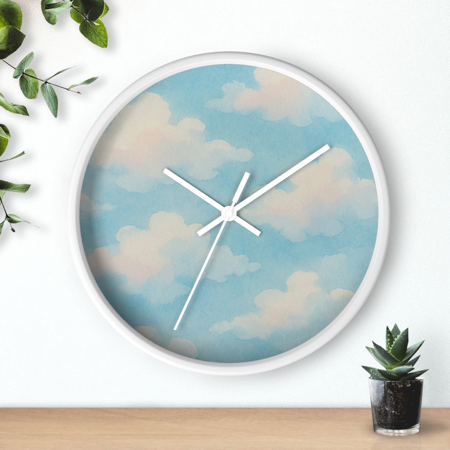 Cloud Wall Clock