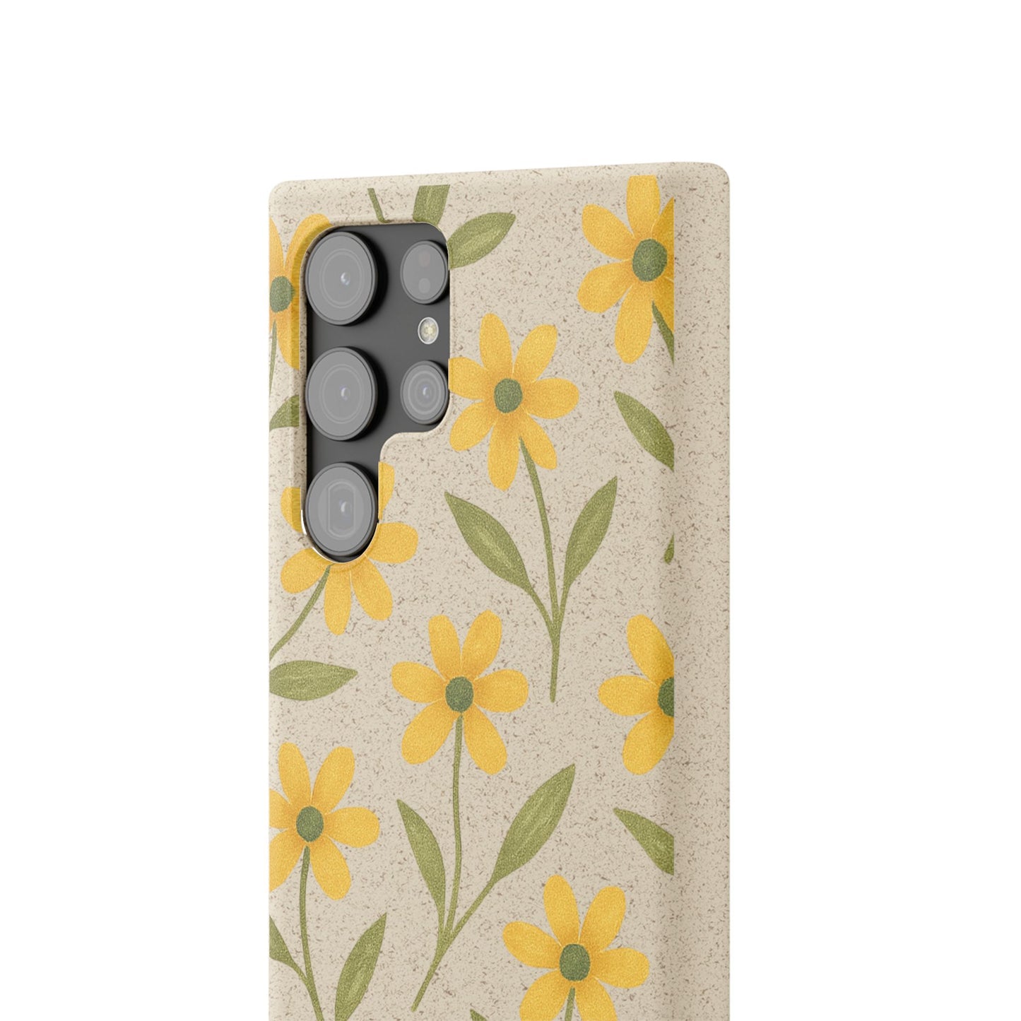 Meadow Bloom Biodegradable Phone Case - Marigold