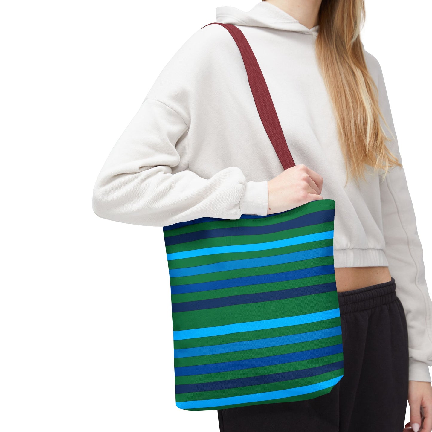 Green/Blue Tote Bag