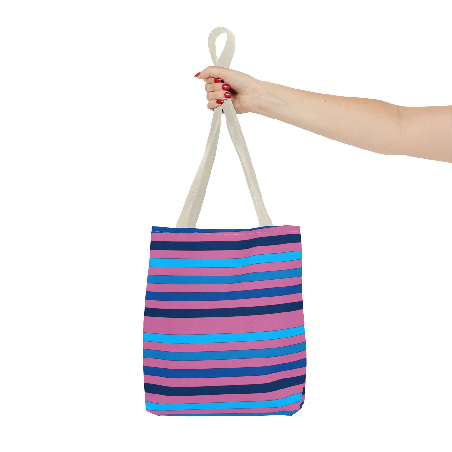Pink/Blue Tote Bag