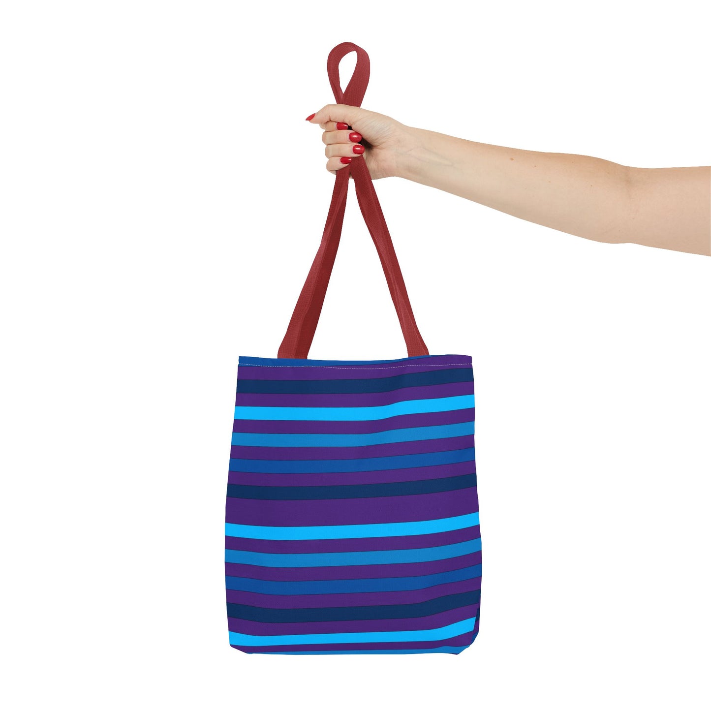Purple/Blue Tote Bag