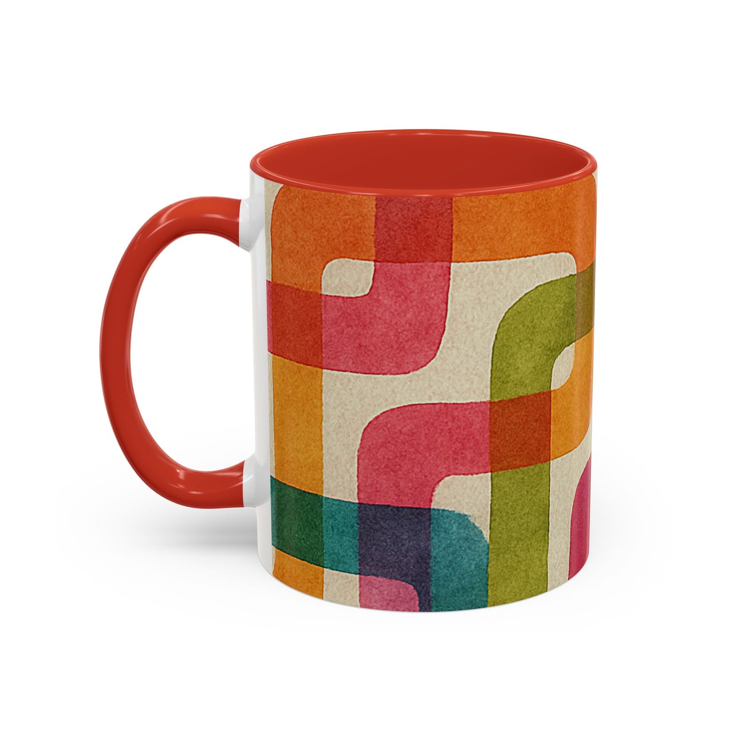 Retro Color Curves Coffee Mug