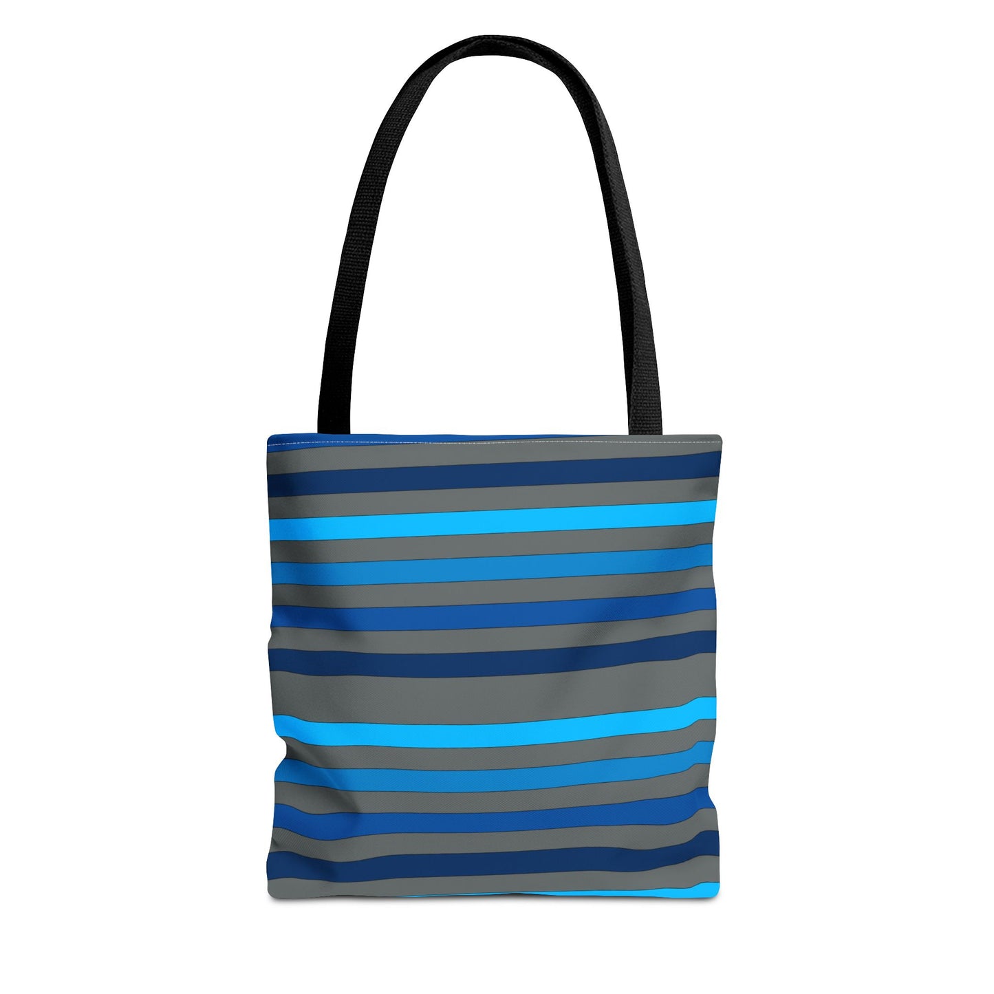 Grey/Blue Tote Bag