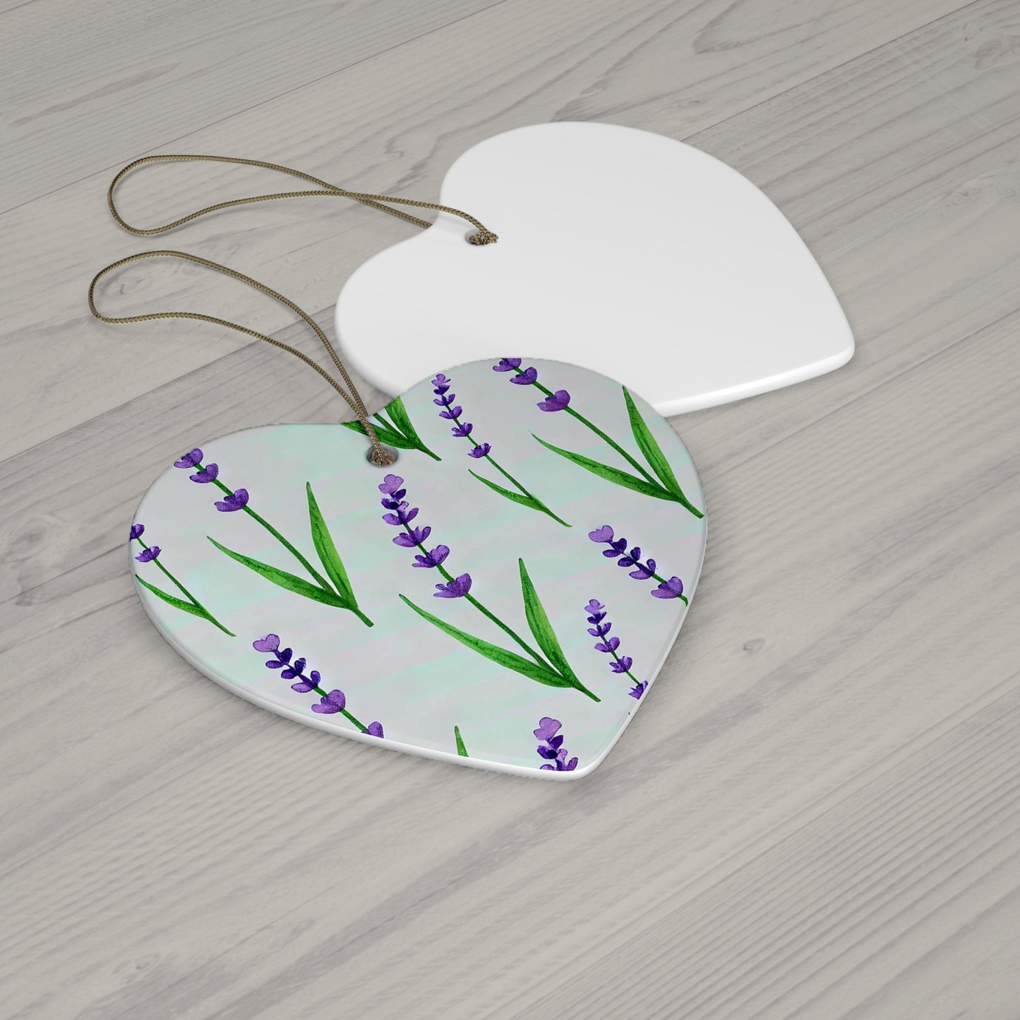 Ceramic Ornament - Lavender Breeze