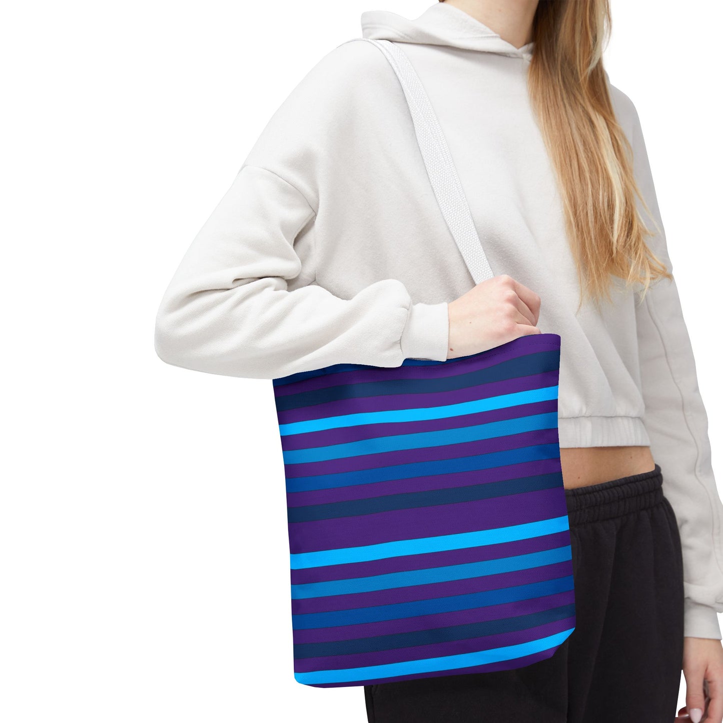 Purple/Blue Tote Bag