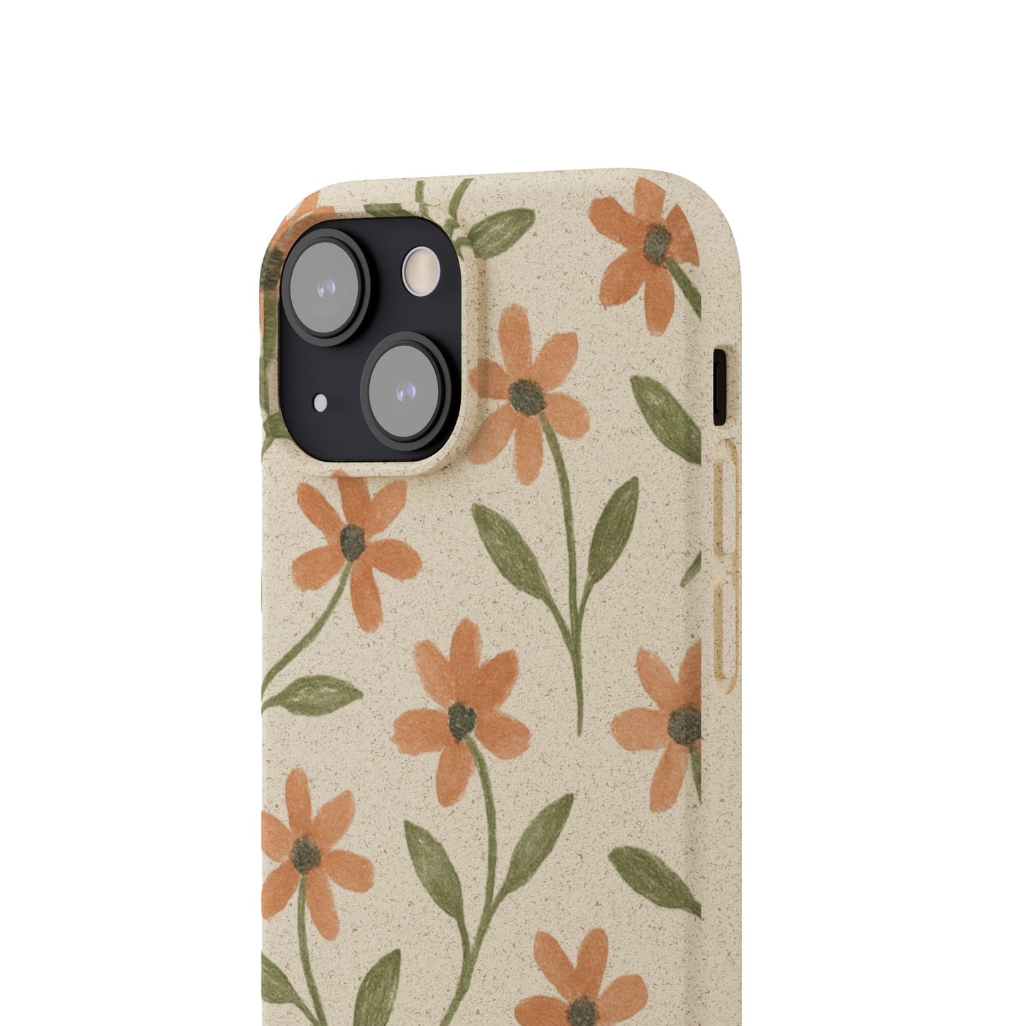 Floral Phone Case - Biodegradable Protective Cover