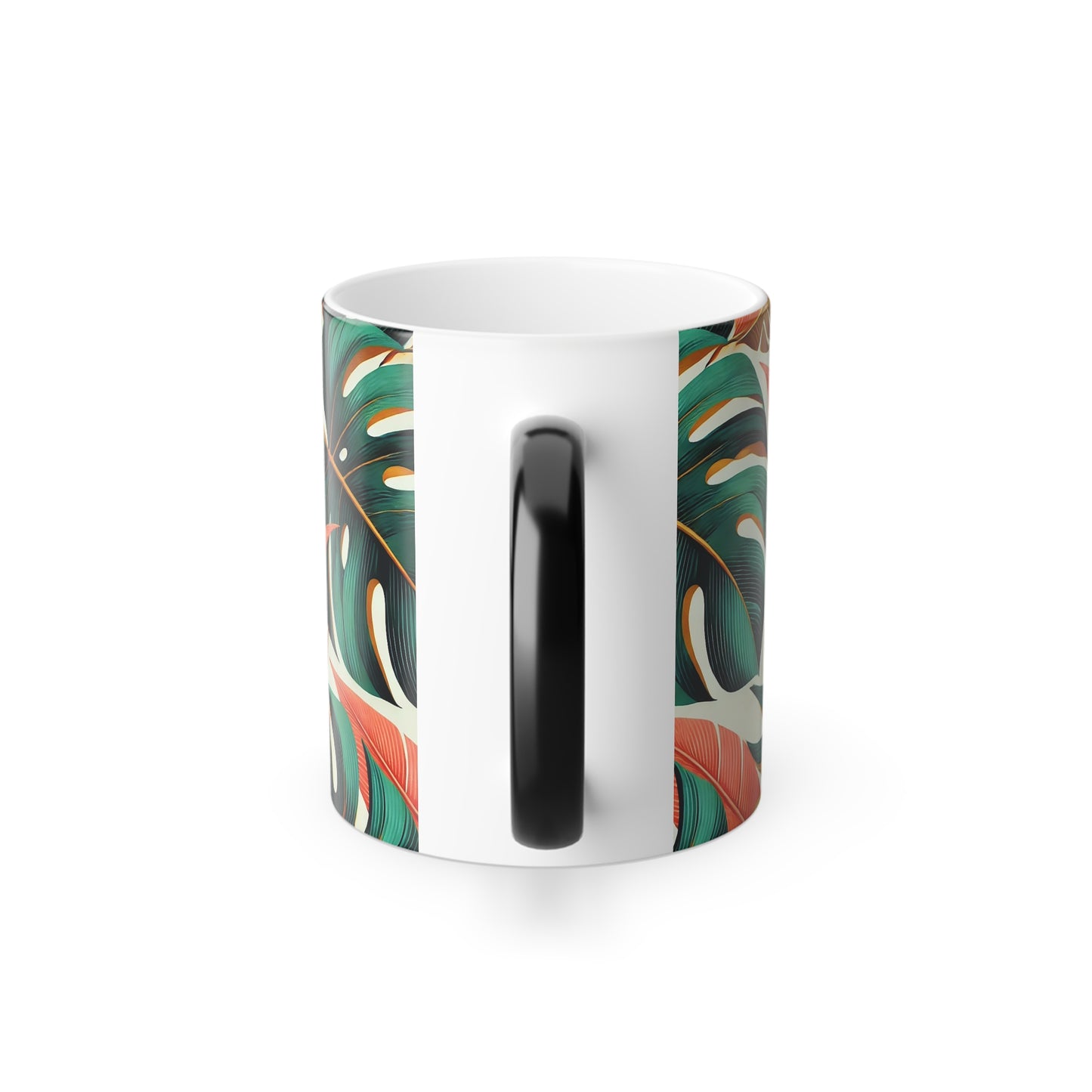 Tropical Leaf Color Morphing Mug - 11oz