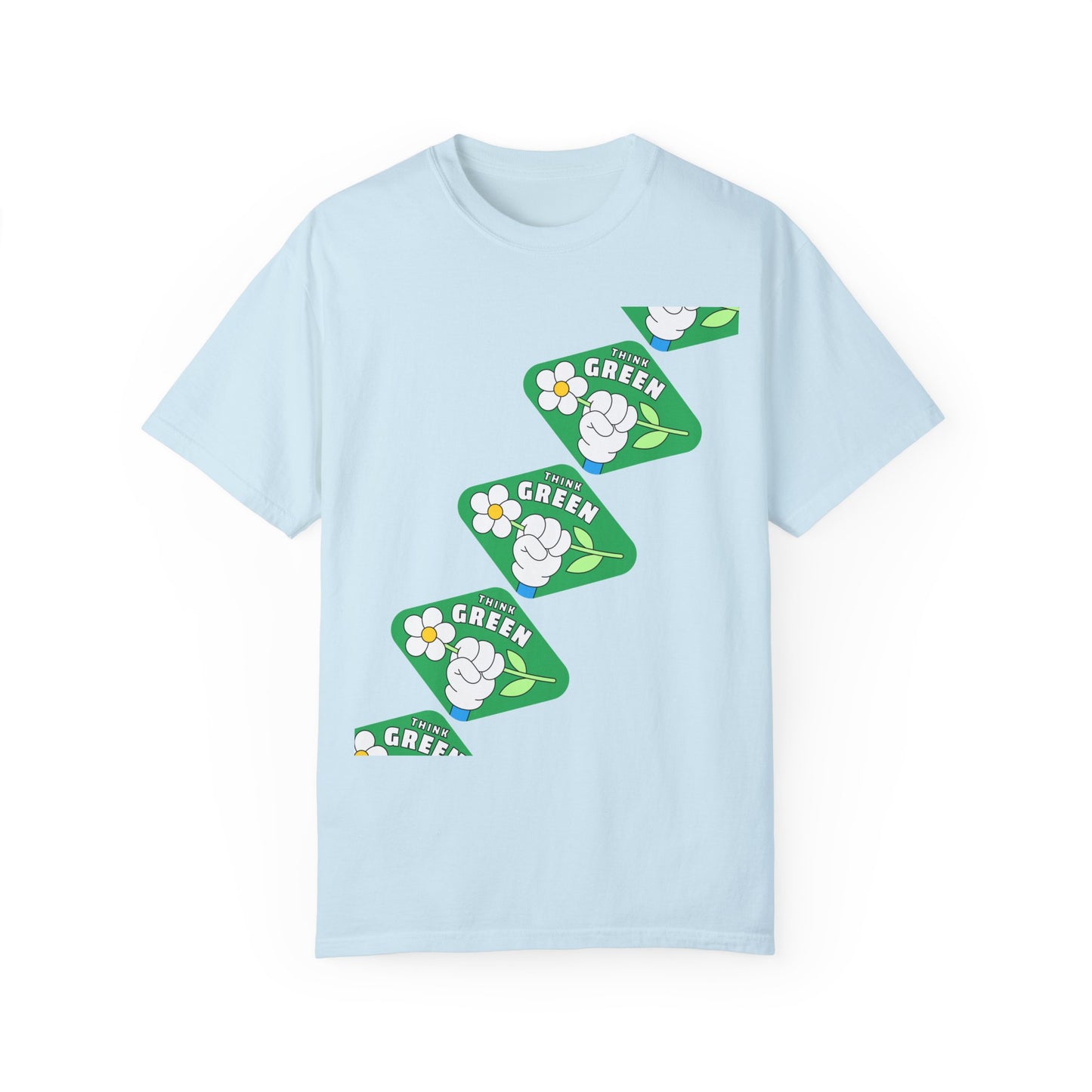 Unisex Garment-Dyed T-shirt - Think Green