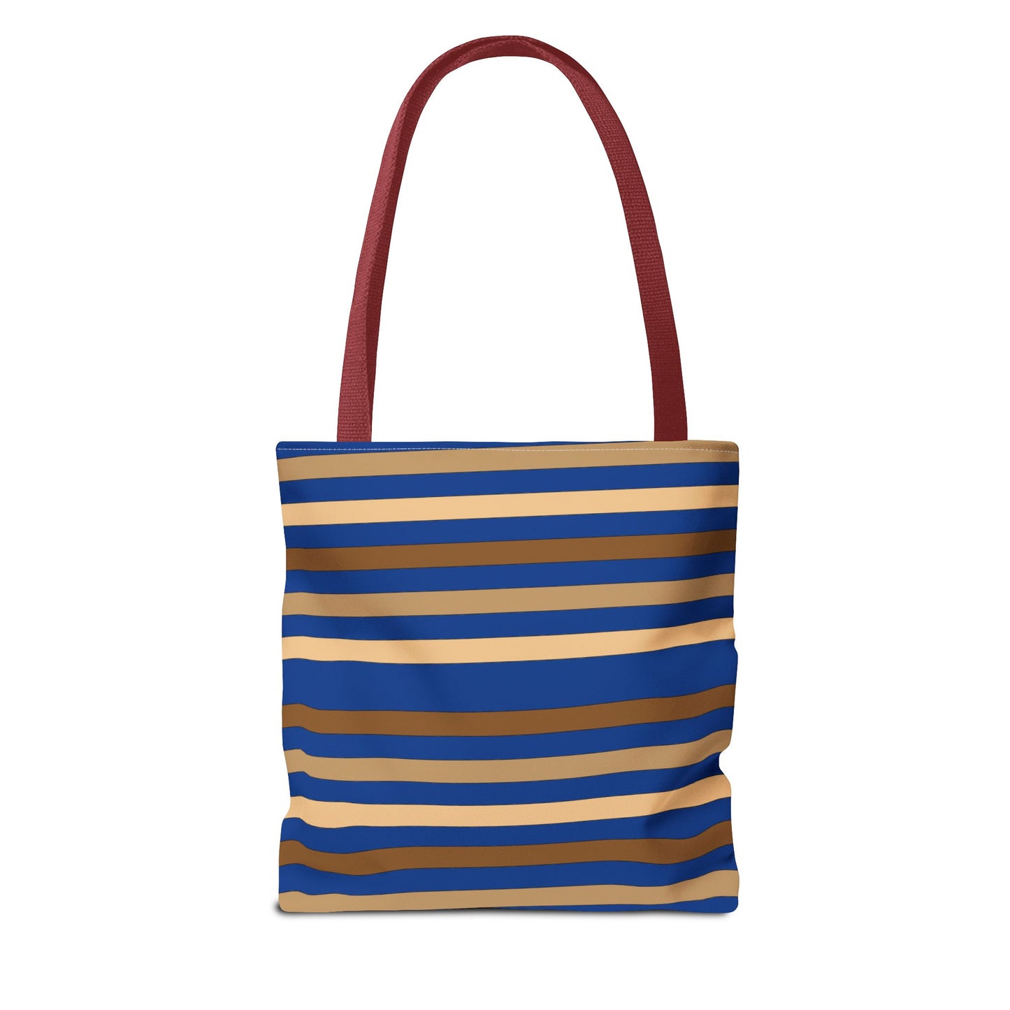 Blue/Brown Tote Bag