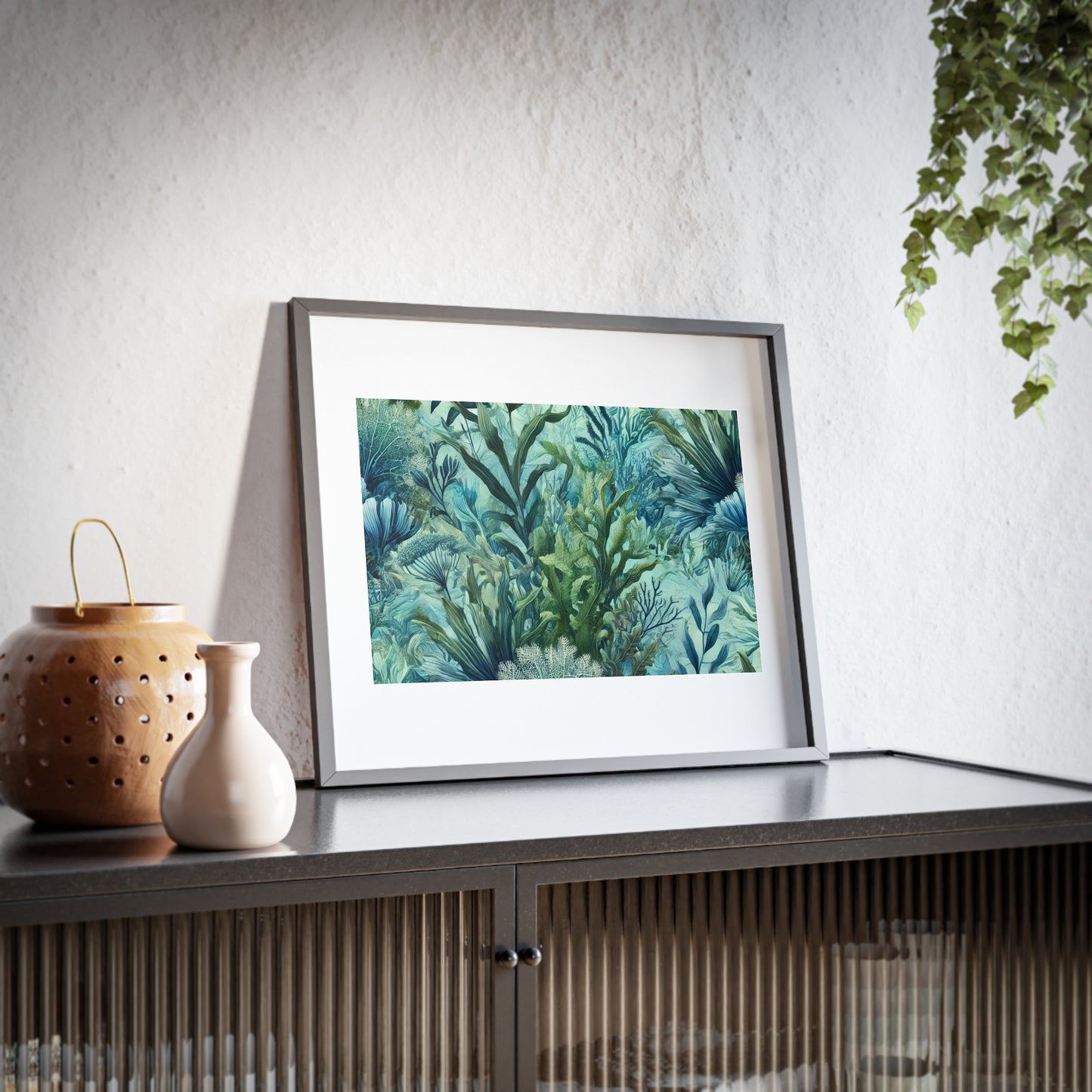 Framed Poster - Matte Finish Art for Coastal Decor