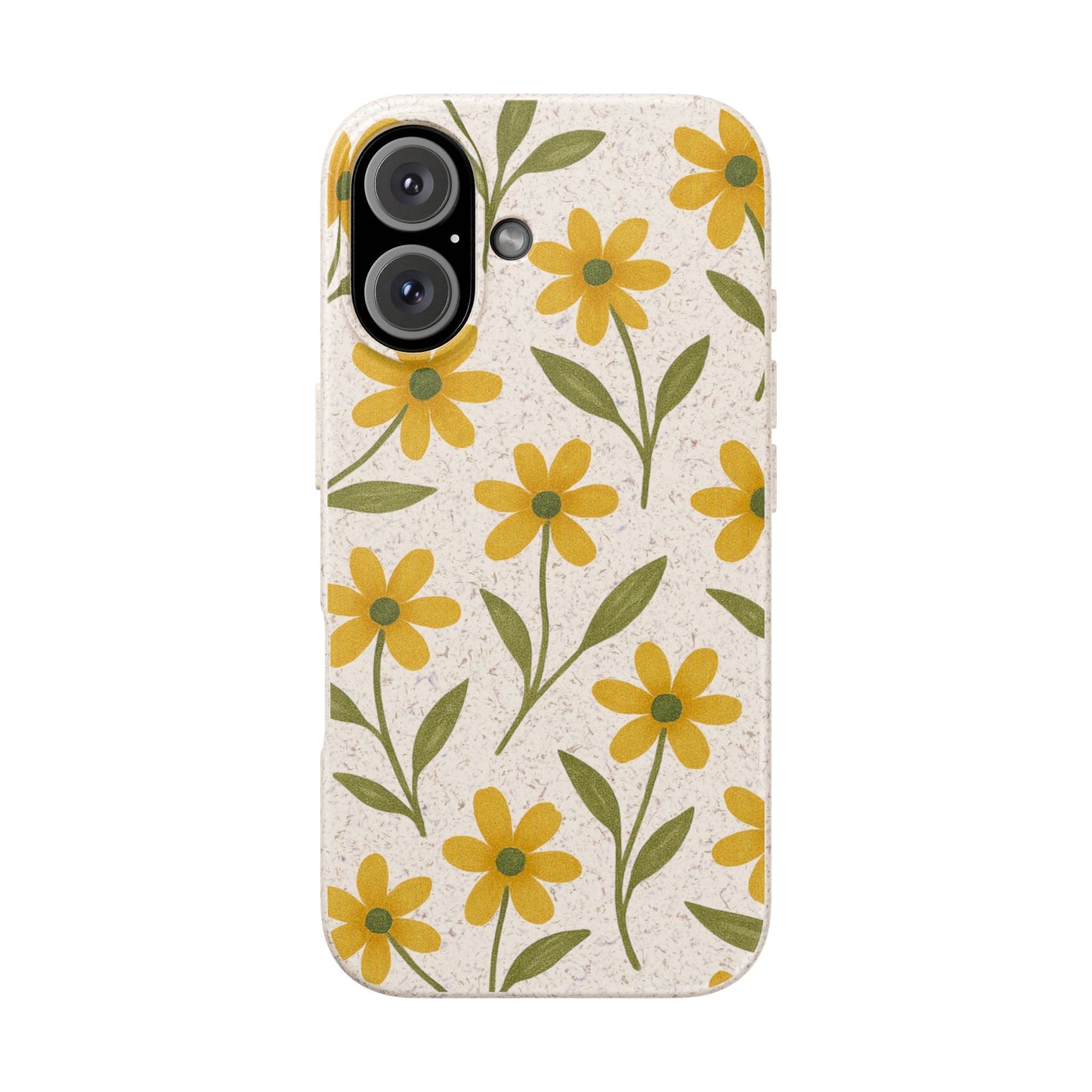 Meadow Bloom Biodegradable Phone Case - Marigold