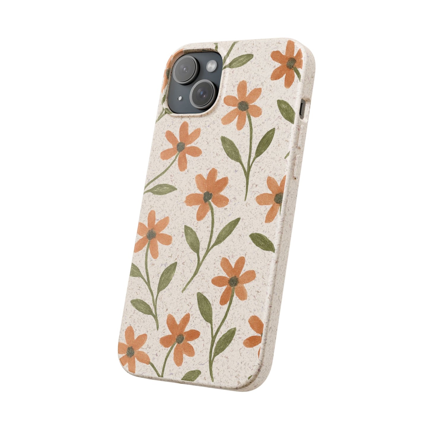 Floral Phone Case - Biodegradable Protective Cover