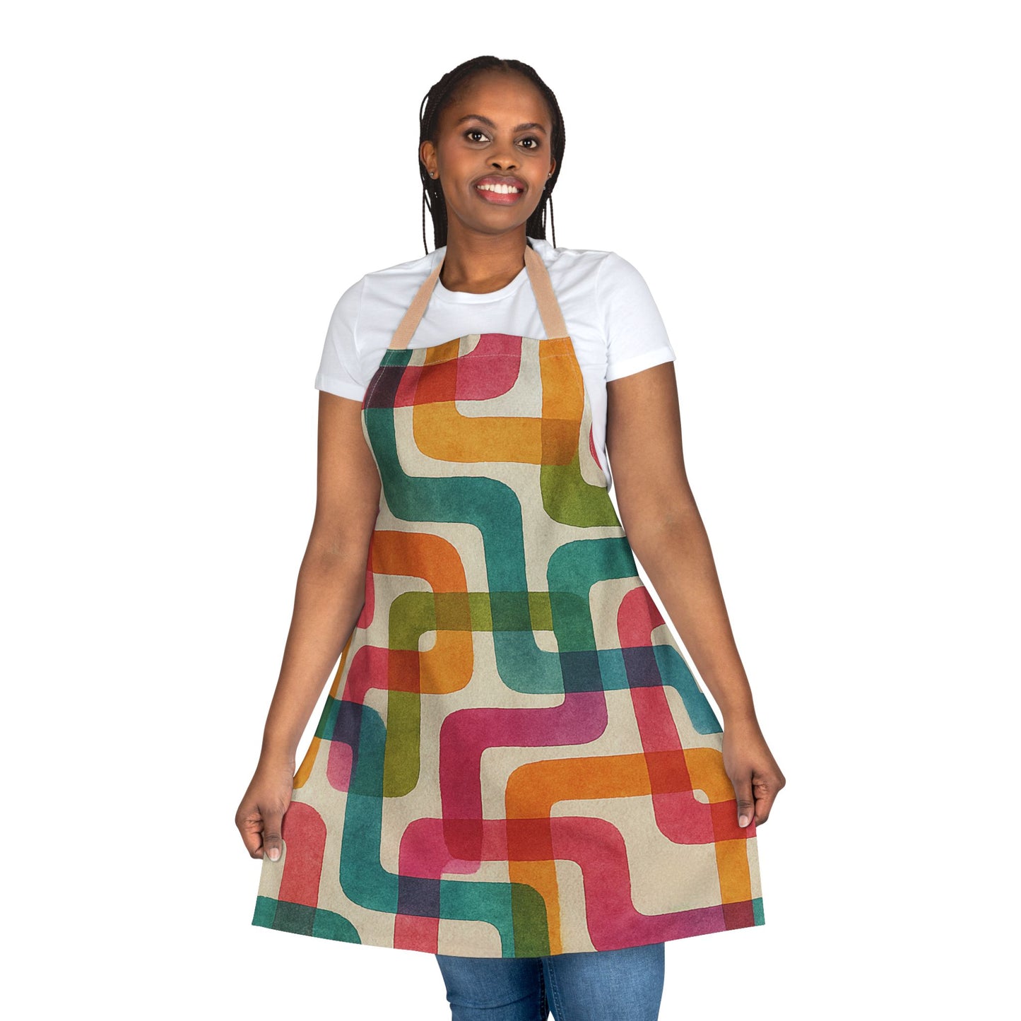 Retro Color Curves Apron