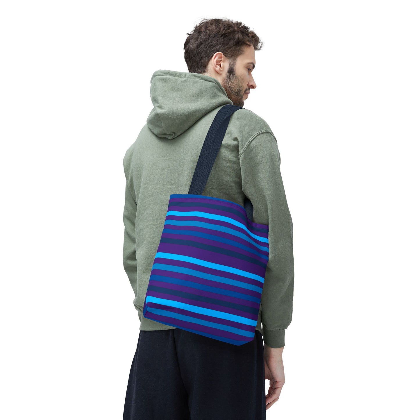 Purple/Blue Tote Bag