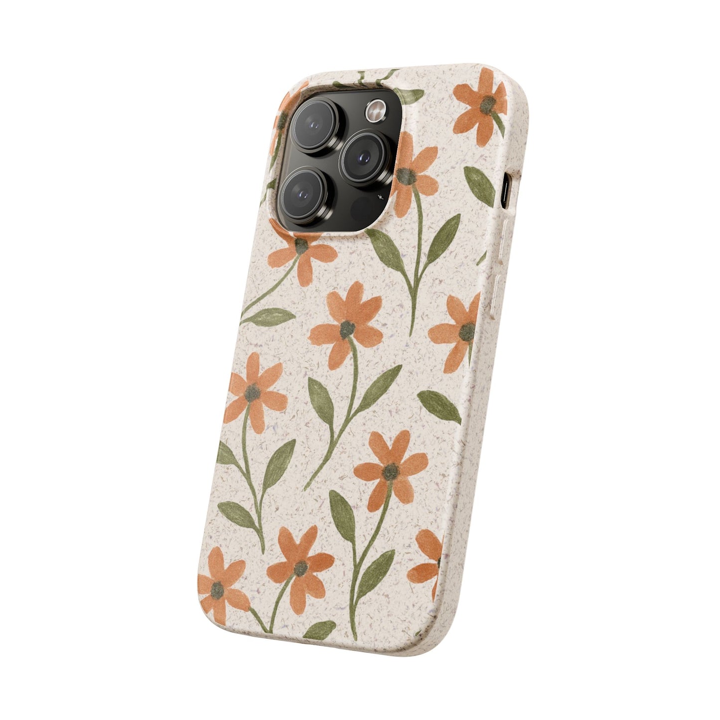 Floral Phone Case - Biodegradable Protective Cover