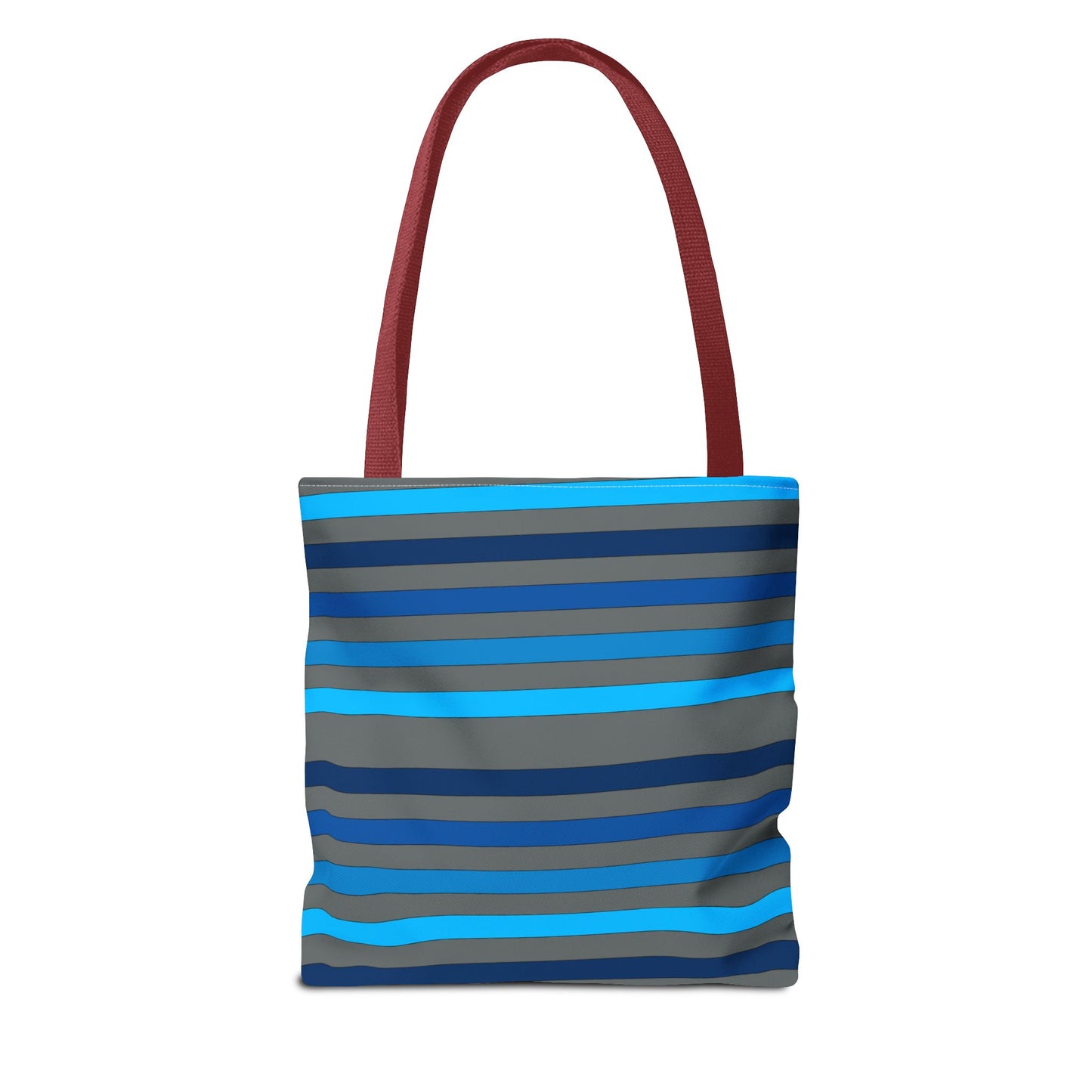 Grey/Blue Tote Bag