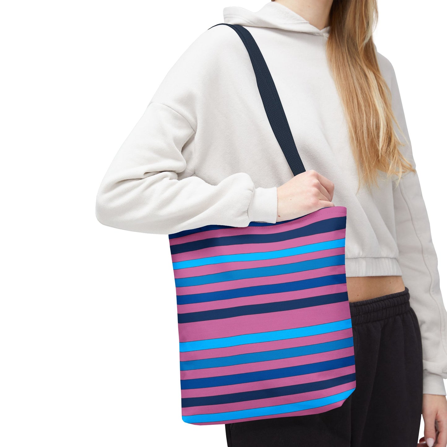 Pink/Blue Tote Bag