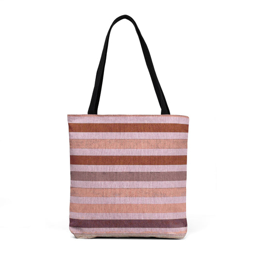 Woven Tote Harbor Stripe – Clay
