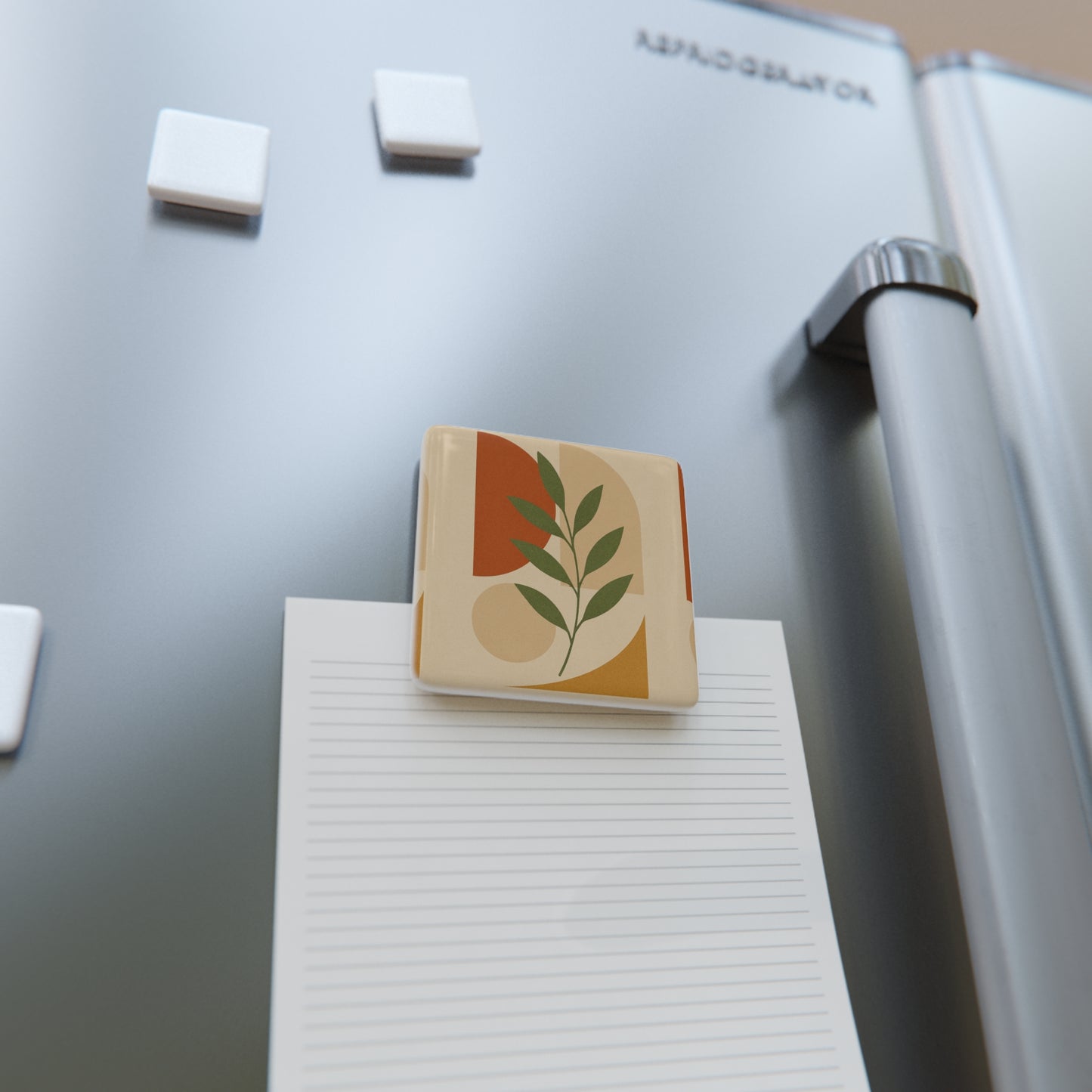Porcelain Square Magnet -