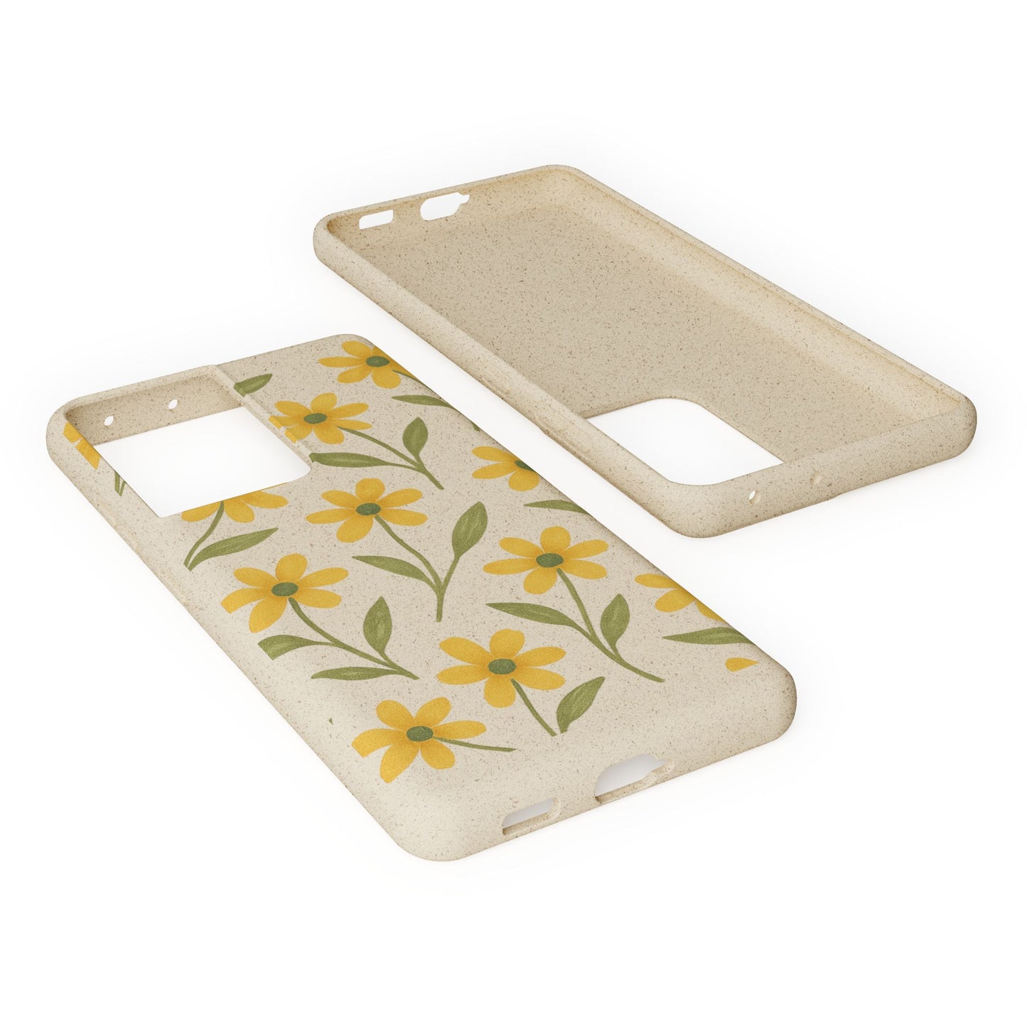 Meadow Bloom Biodegradable Phone Case - Marigold