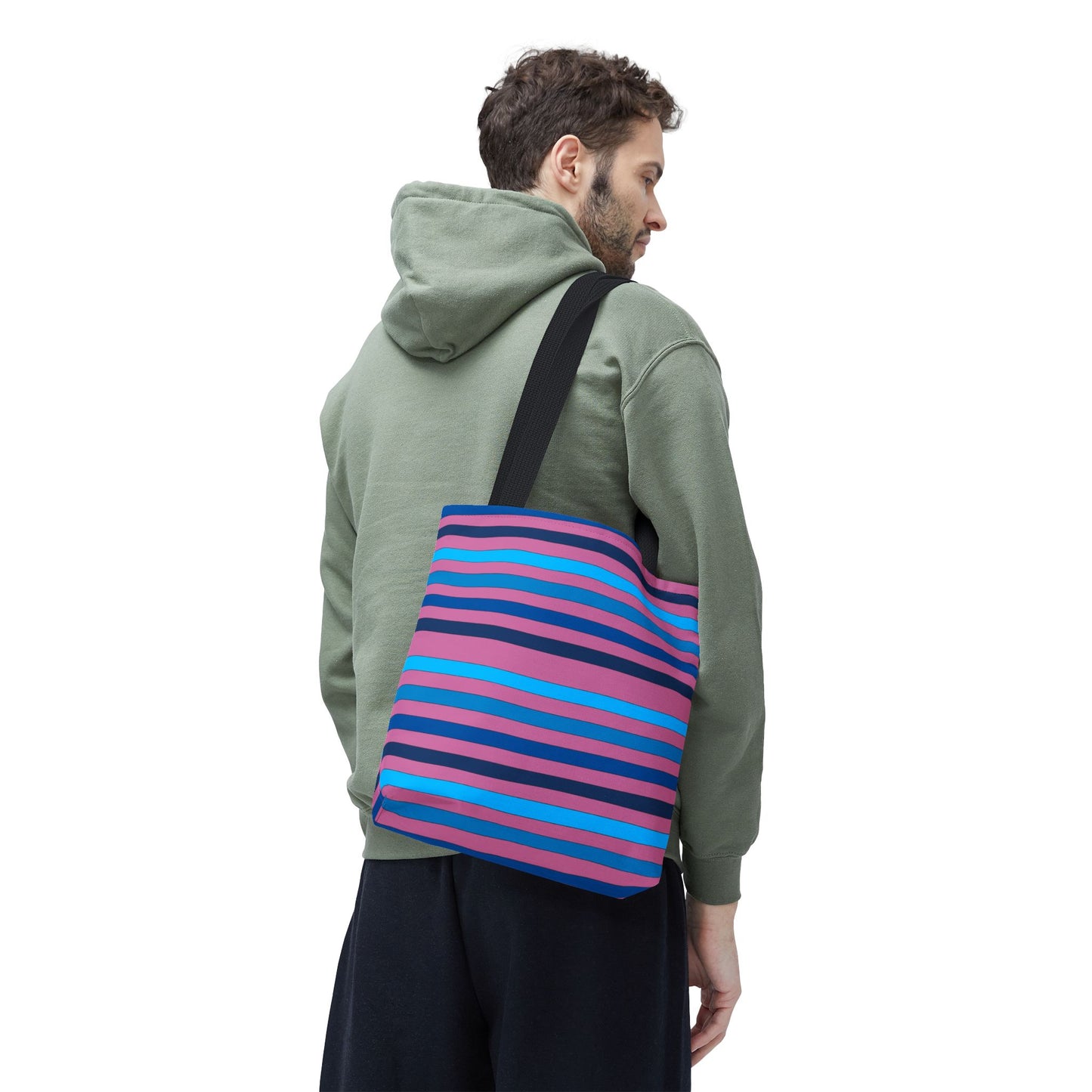 Pink/Blue Tote Bag
