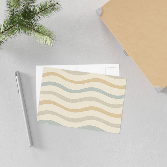 Wavy Stride - Fine Art Postcards -