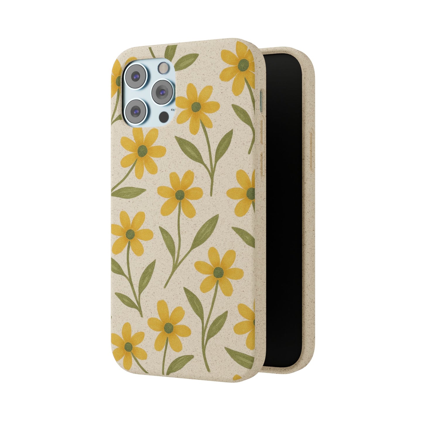 Meadow Bloom Biodegradable Phone Case - Marigold