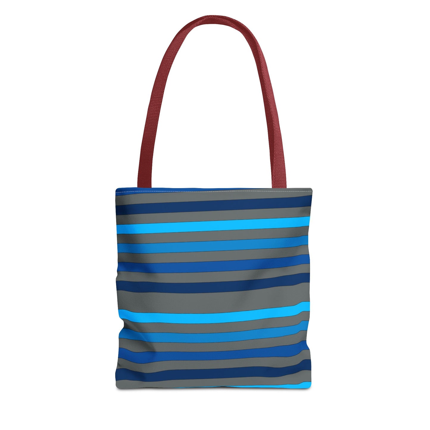 Grey/Blue Tote Bag