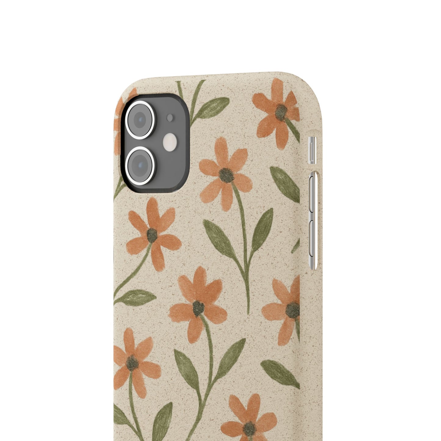 Floral Phone Case - Biodegradable Protective Cover