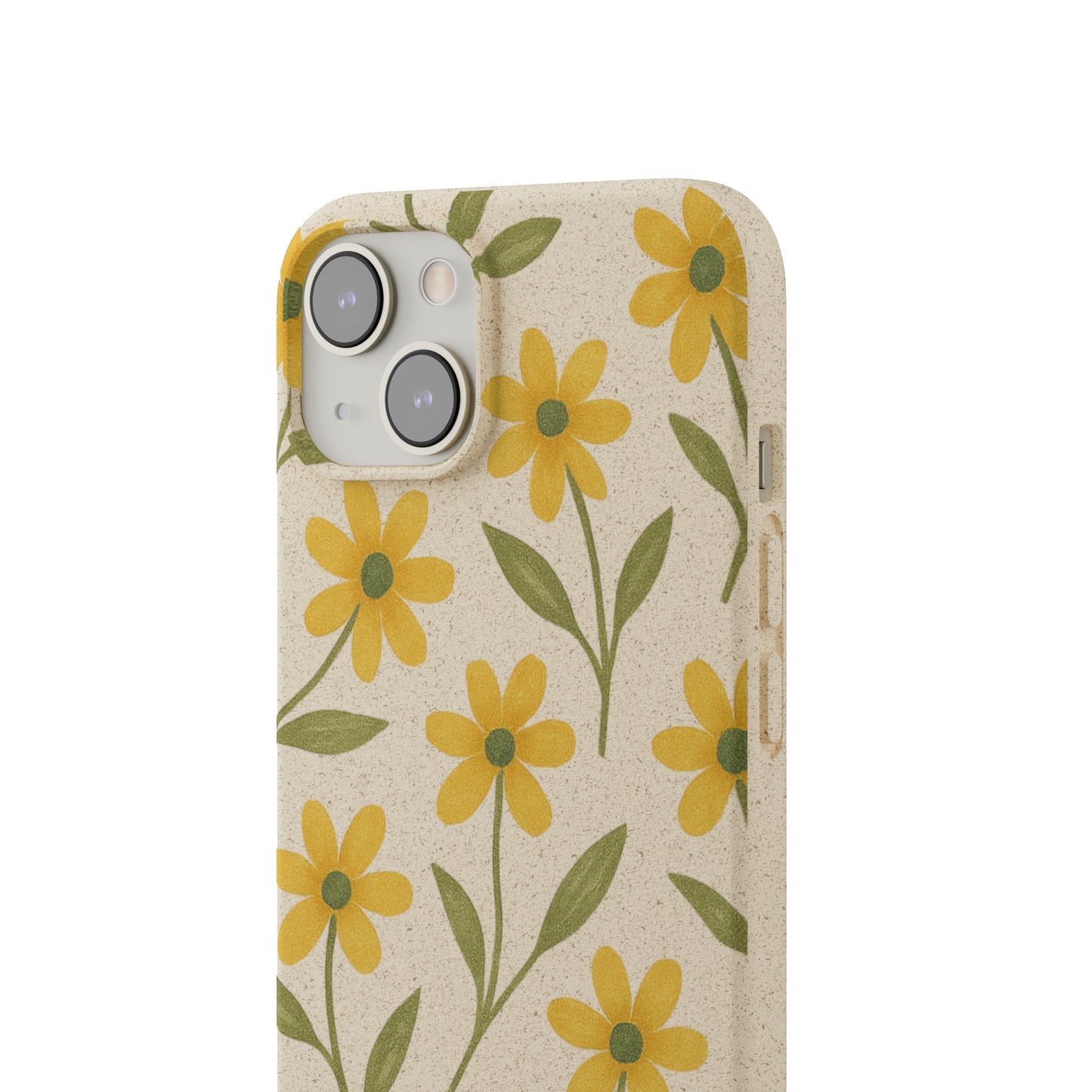 Meadow Bloom Biodegradable Phone Case - Marigold