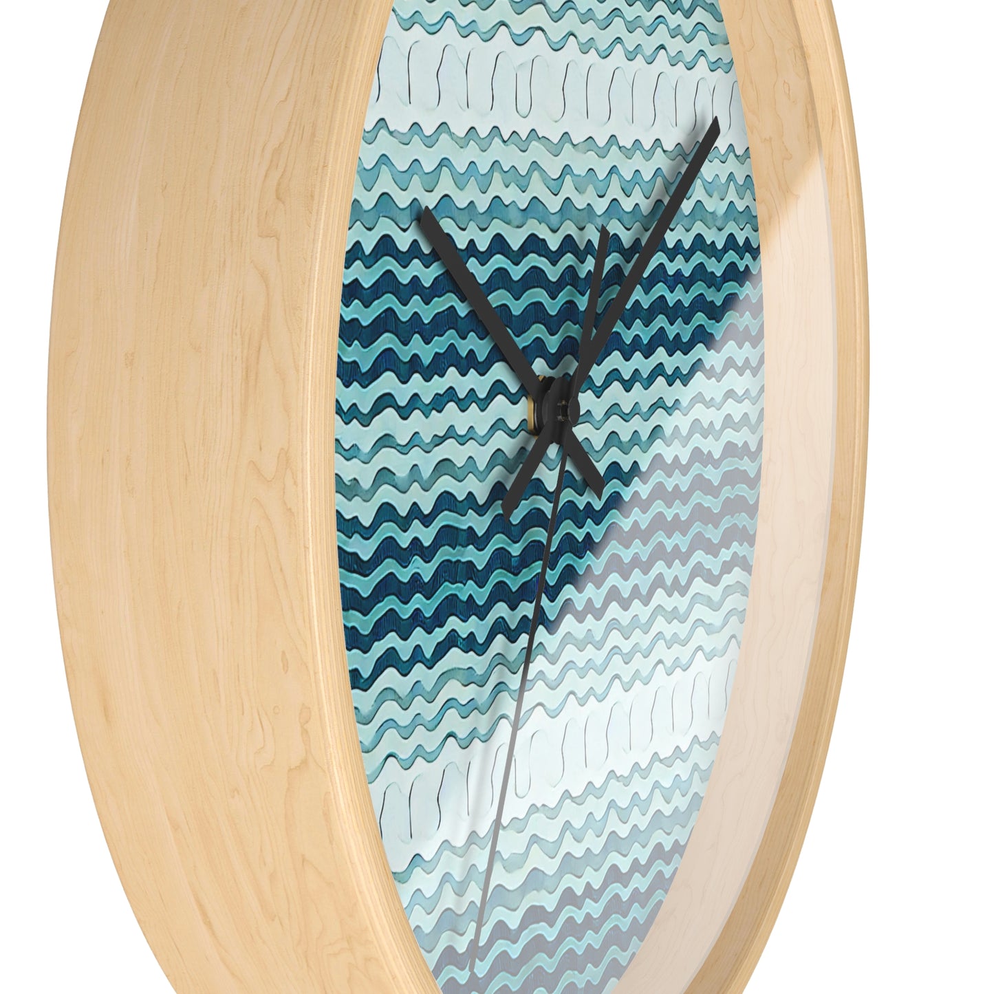 Tidal Knit Wall Clock